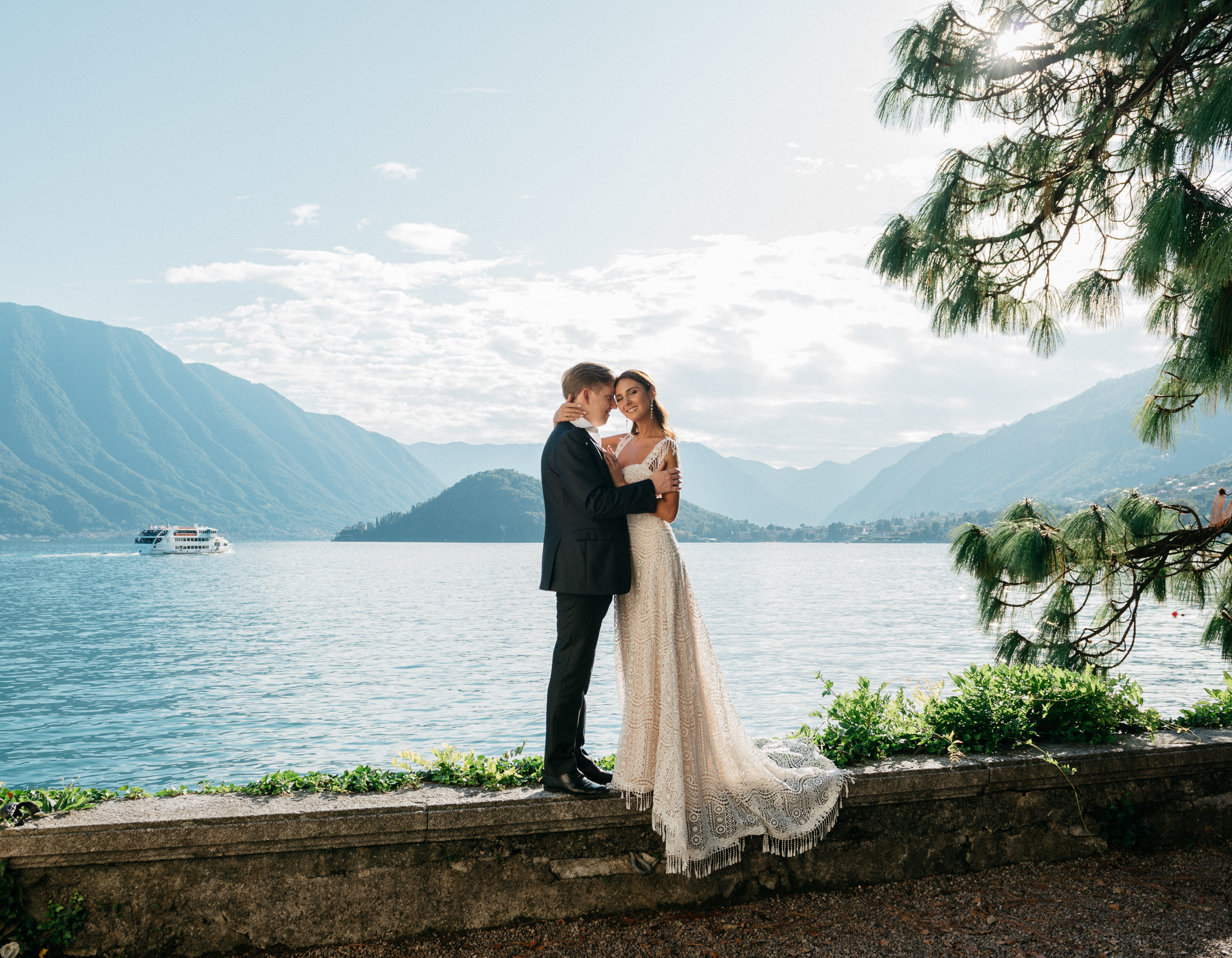 Nadya & Dima, Bellagio. Фотограф в Итлаии — Свадебный фотограф Озеро Комо