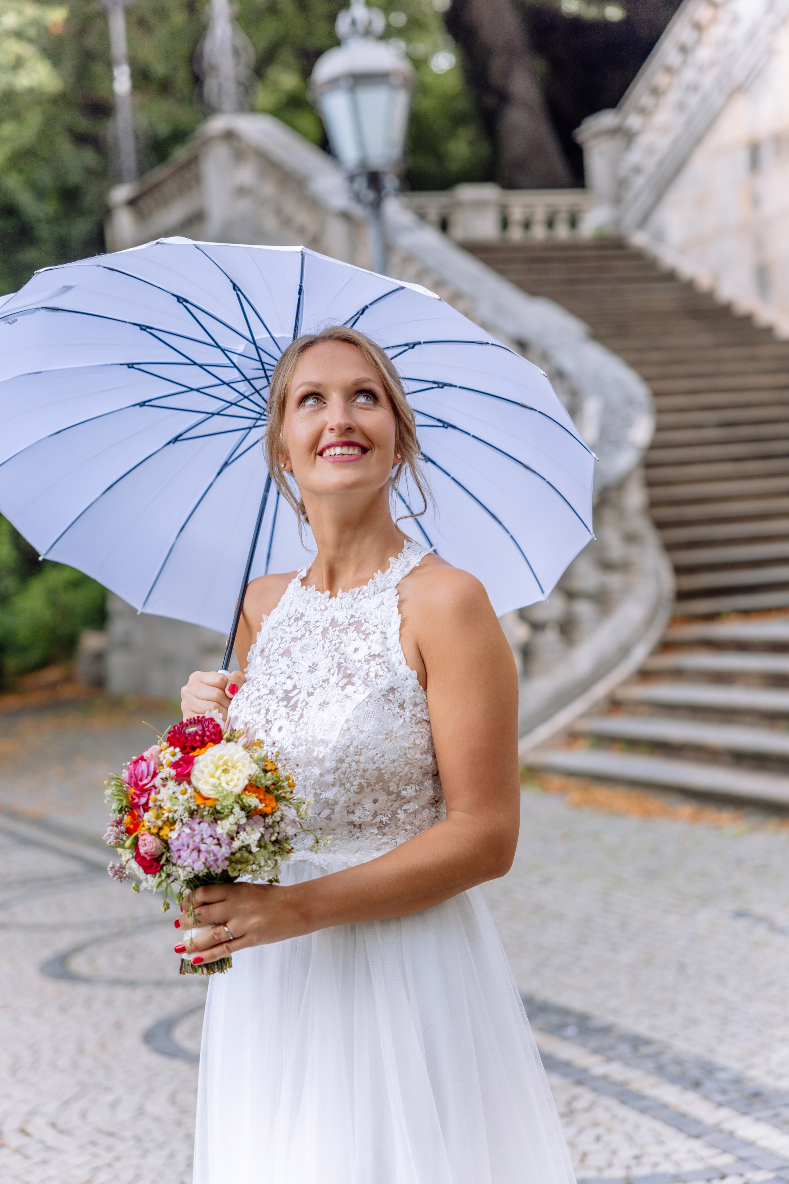 Sandra und Kevin: Standesamt Unterföring und Friedensengel. Hochzeitsfotograf München Taufe Familienfotograf Tanja Mauke