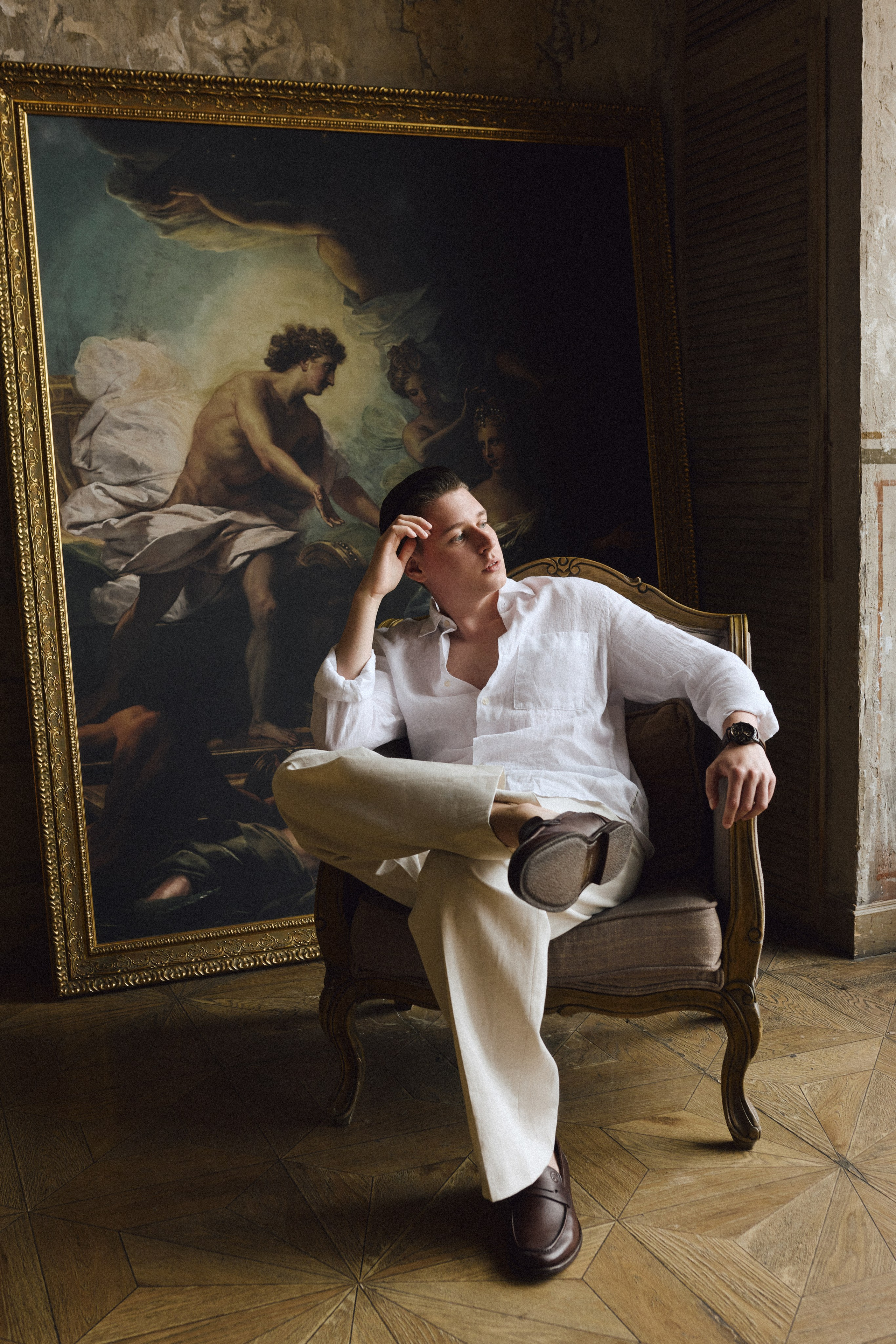 Personal shooting. Stylist