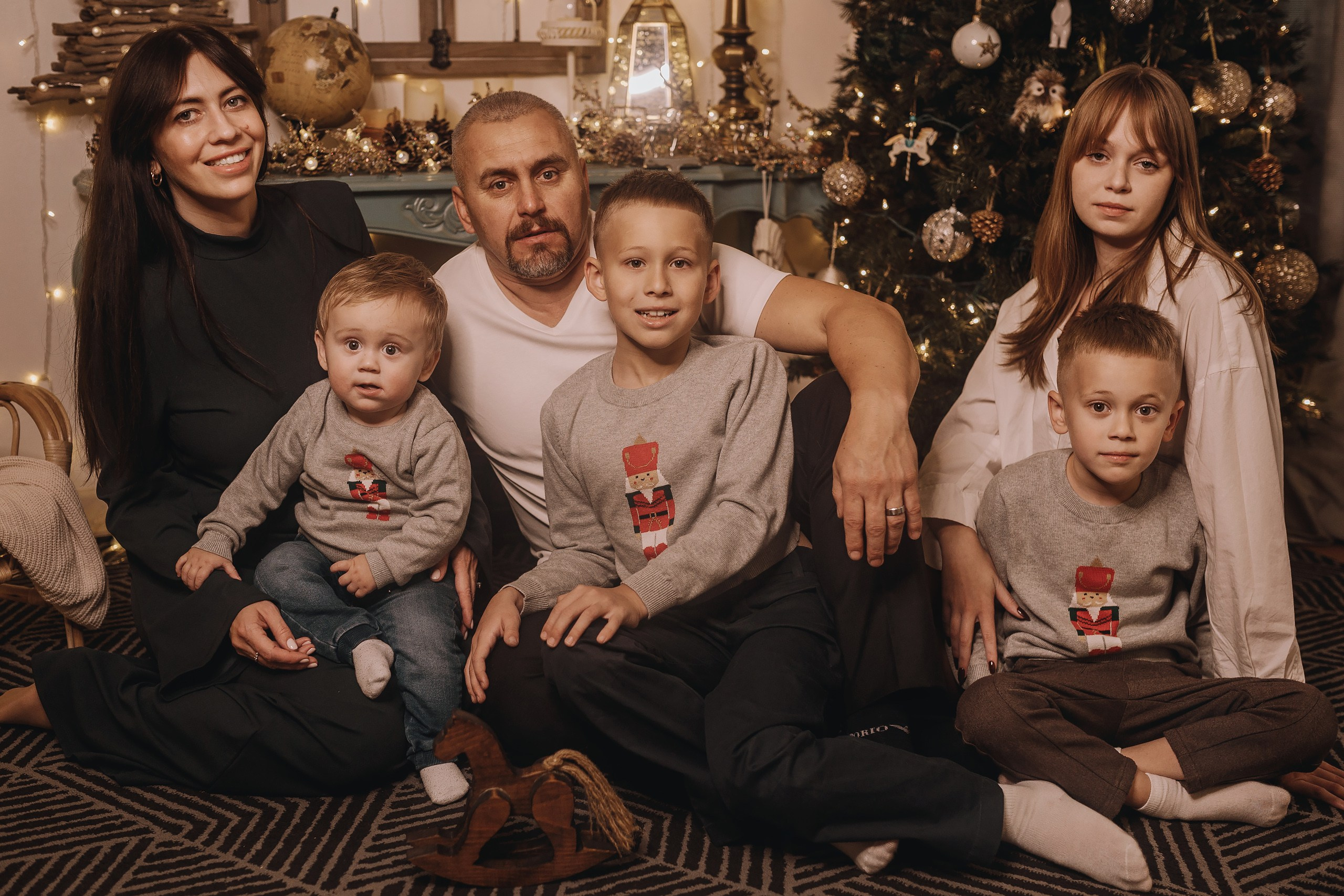 26.11.2023 Christmas Photoshoot. Wedding family event photographer in Chicago Nick Yushevich