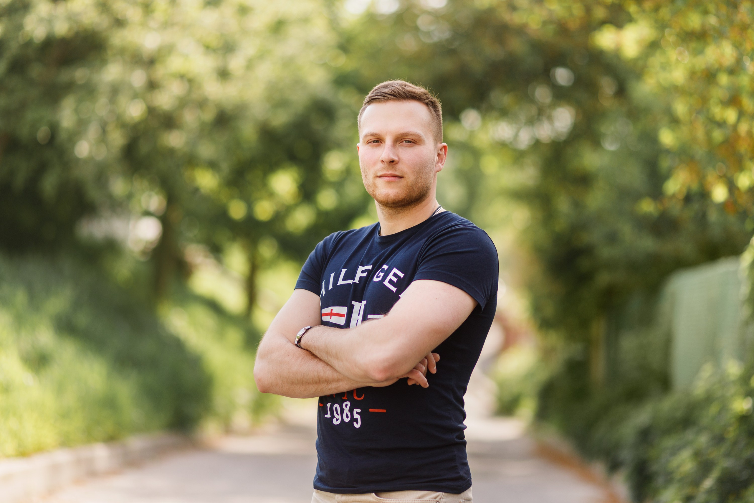 Yevgeniy | fitness trainer. Kaja | fotograf psów we Wrocławiu