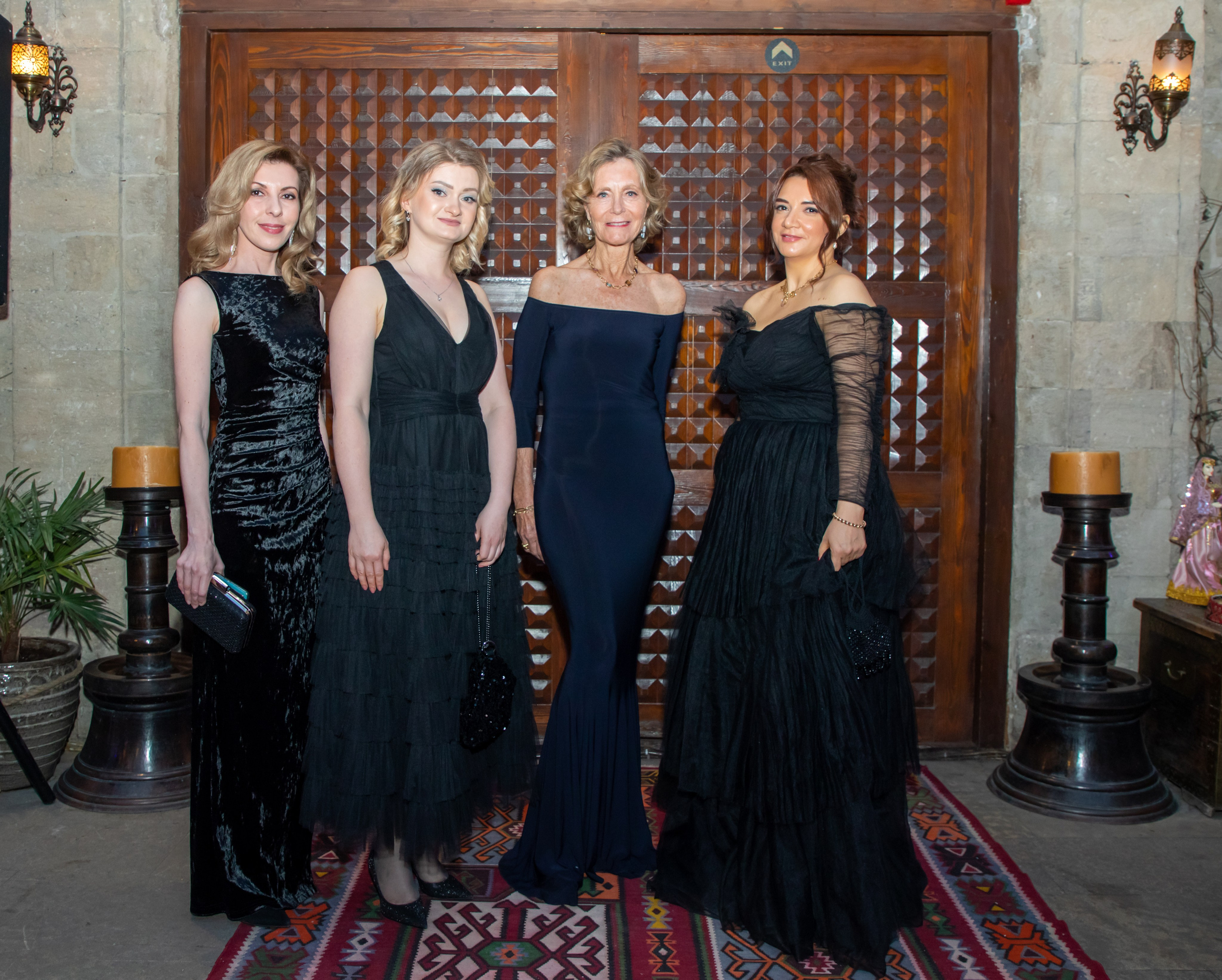 Gala-Dinner with the French Countess, the main etiquette expert Marie de Tilly. Baku Photographer