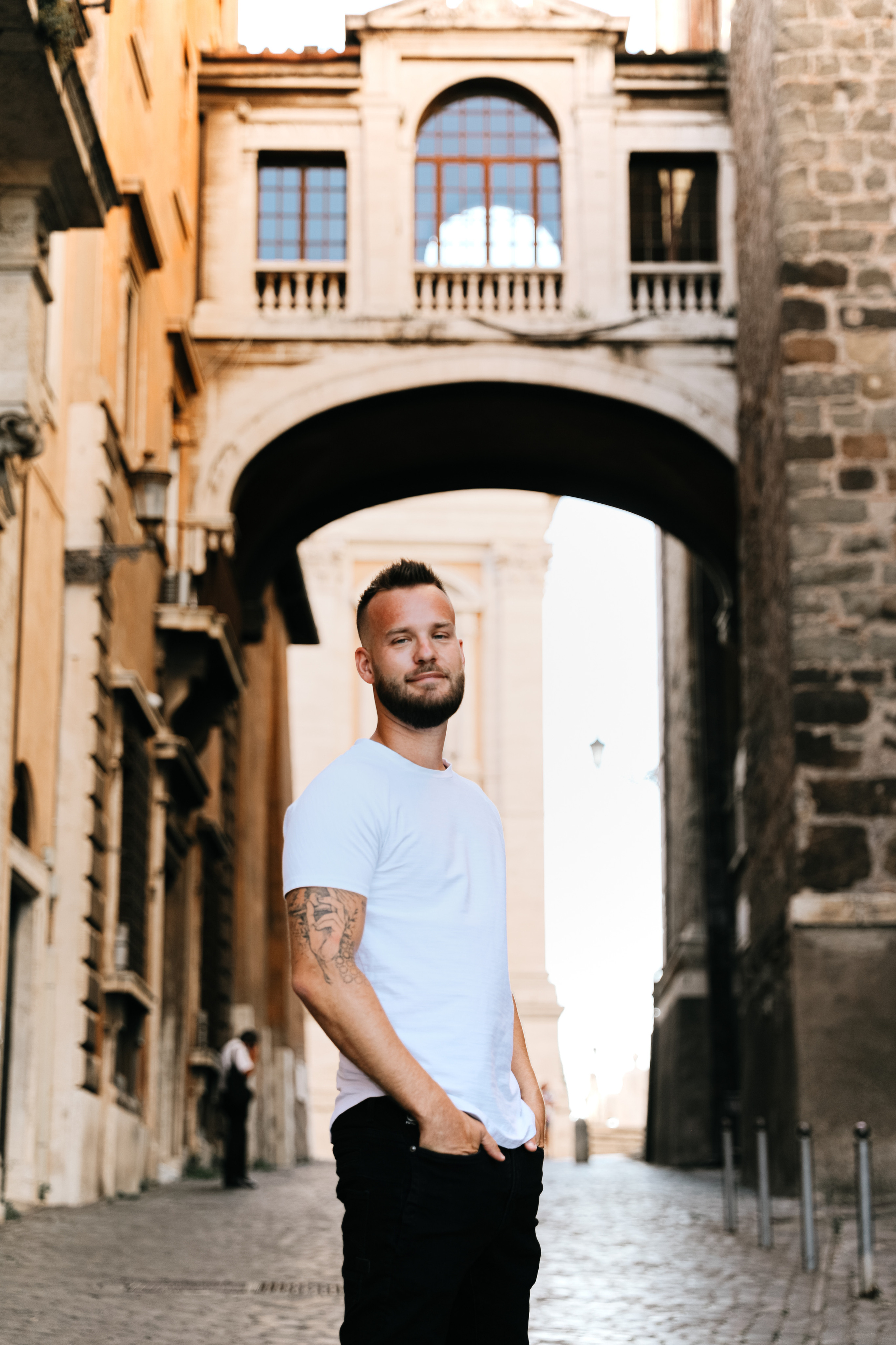 Portraits. Photographer in Rome