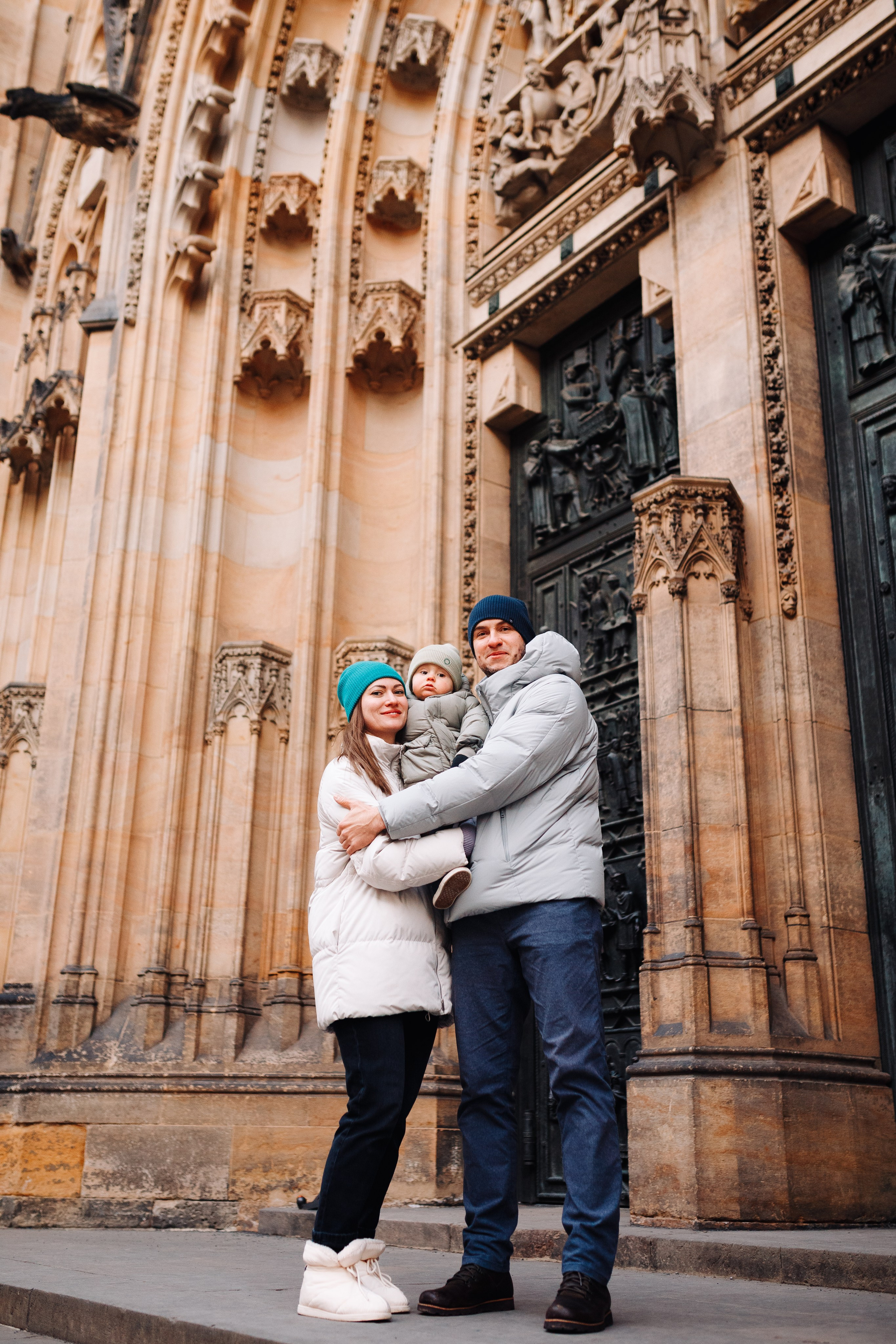 Anna, Roman & Max. Photographer in Prague for tourists
