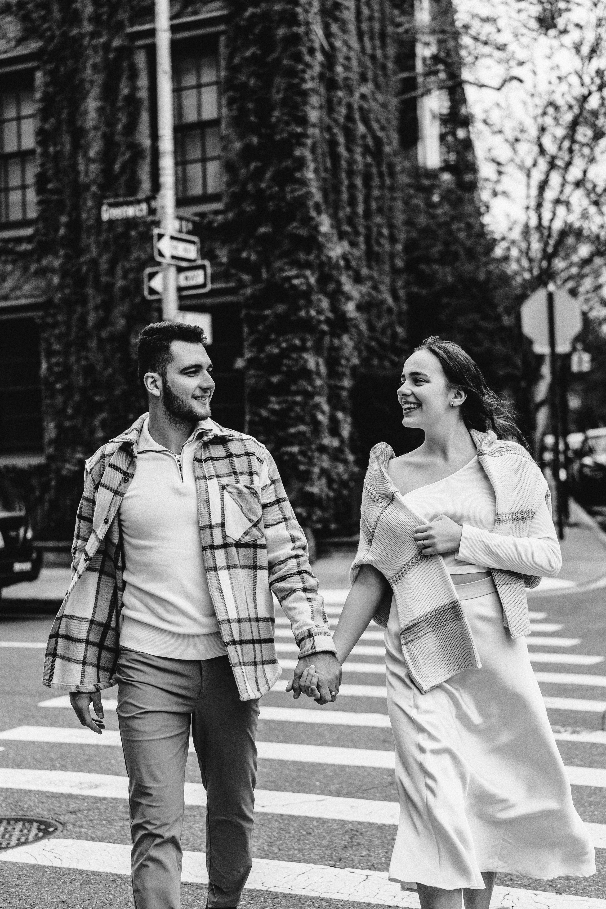Couple photoshoot in Greenwich Village. M Atelier | Art Portraits