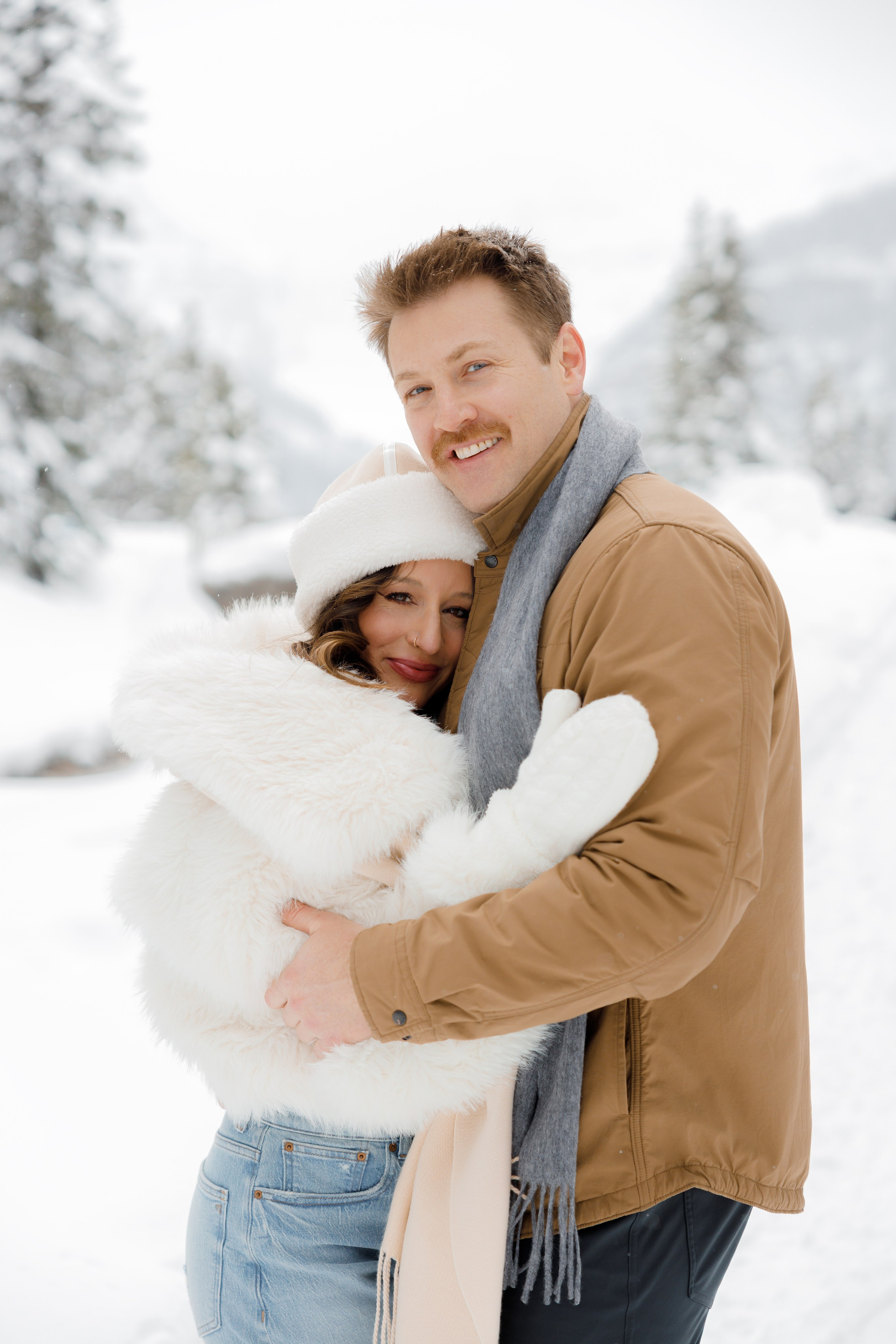 Lake Louise engagement session. Home