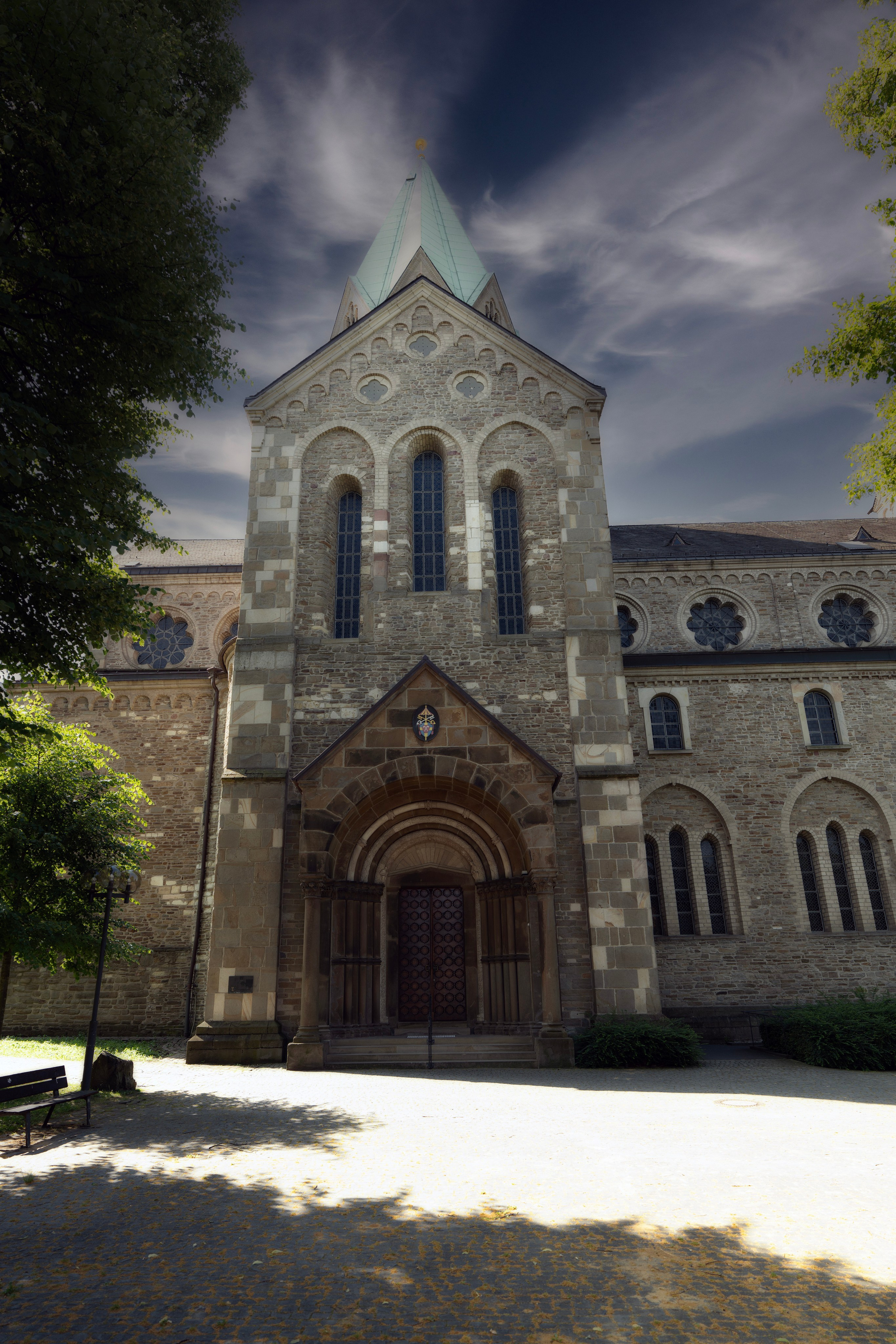 KIRCHE WERDEN. LUKIN IGOR Photography