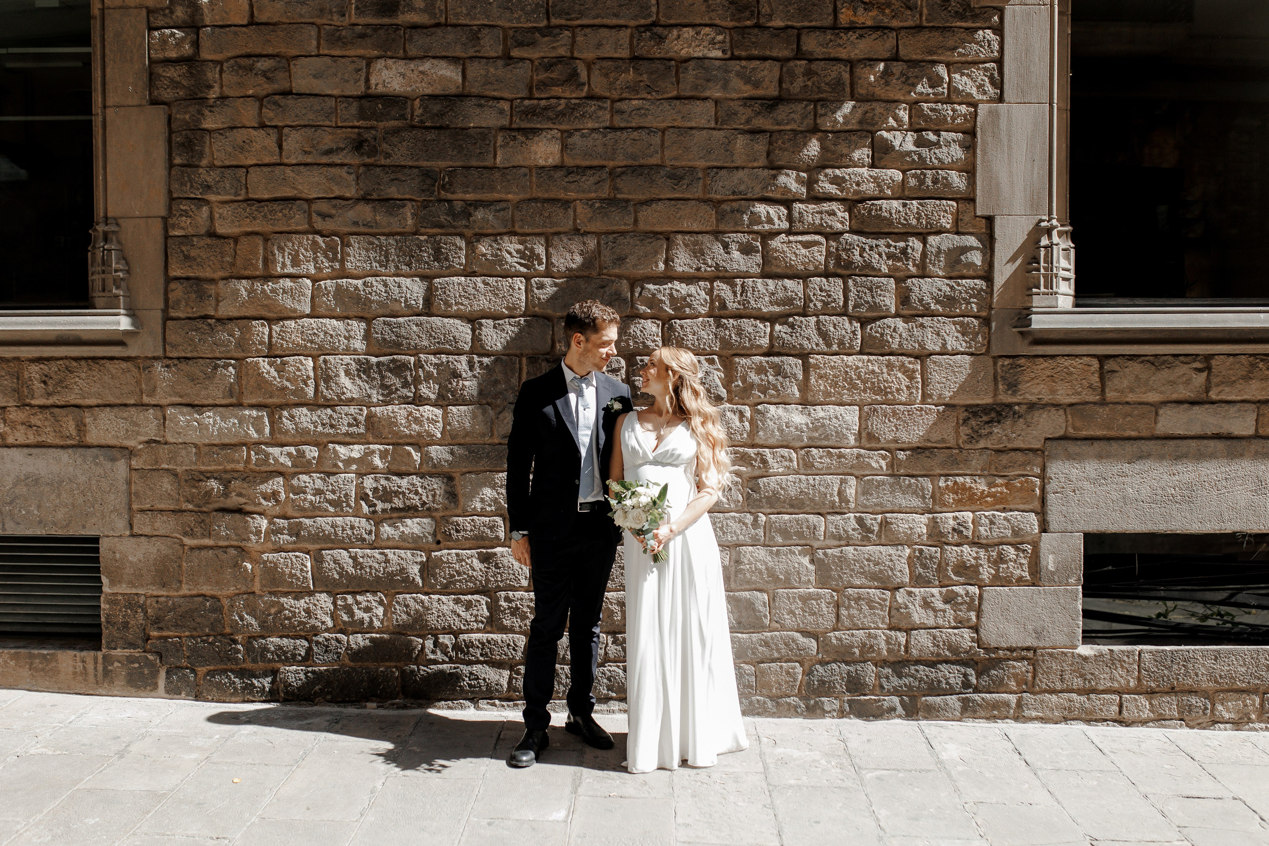 Katy & Tomm, City Wedding. Wedding Photographer in Barcelona Lana Alekhina