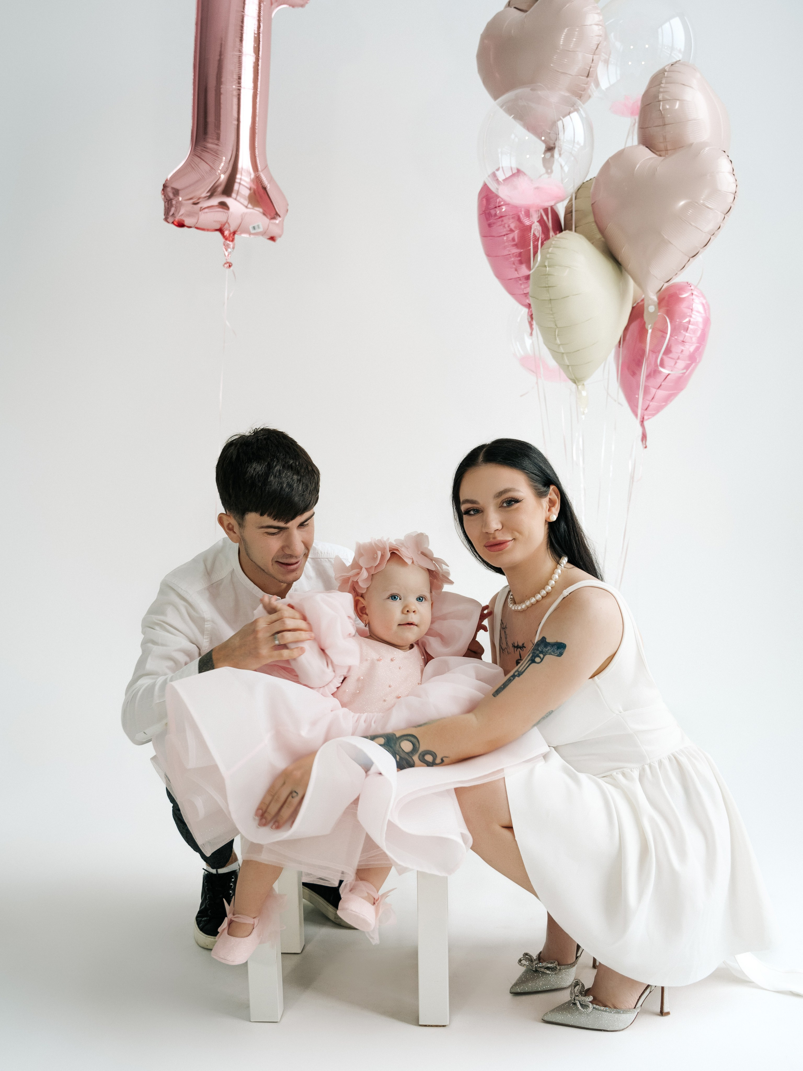 First birthday photoshoot Veronika