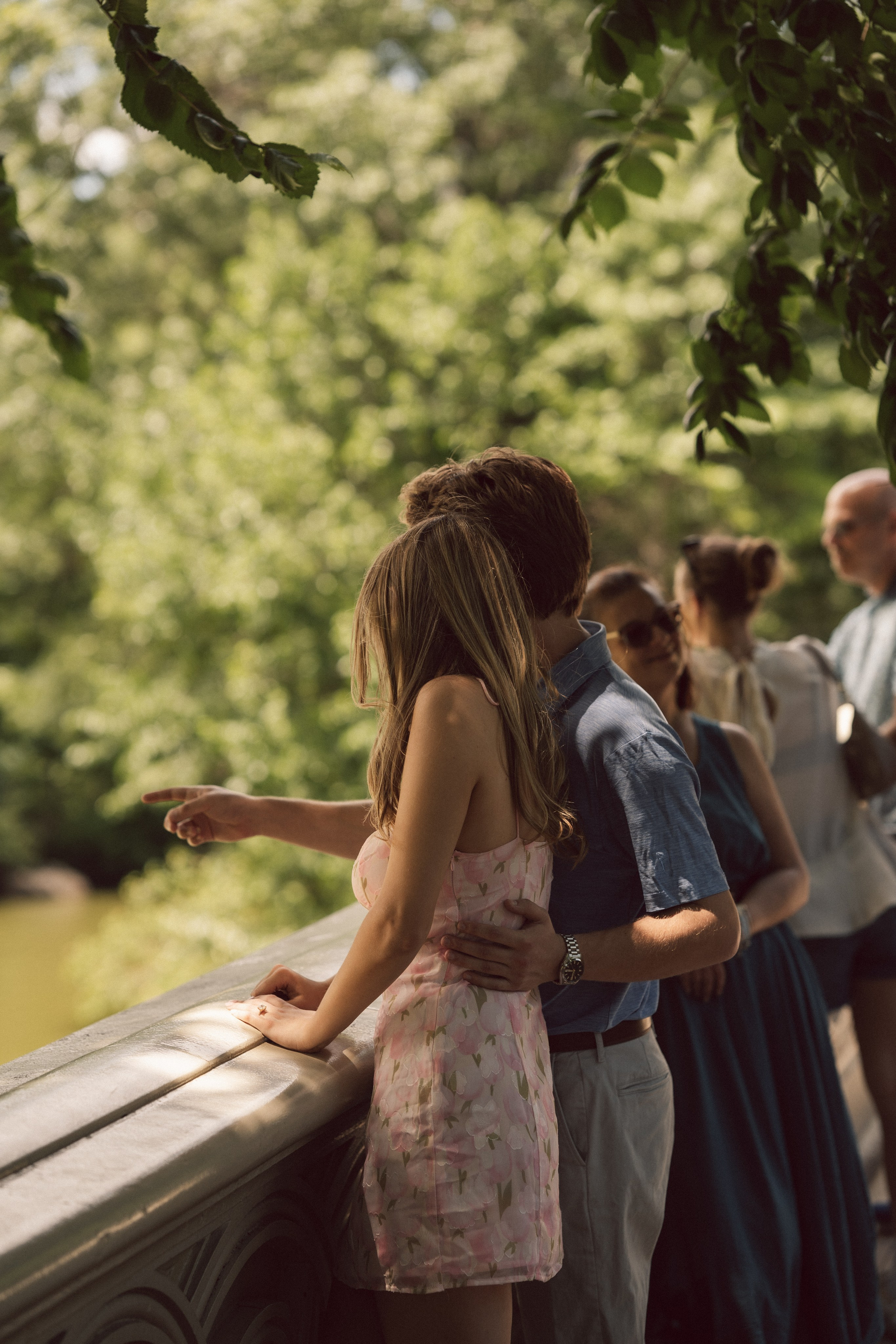 Surprise proposal Central Park. New York + destination photographer