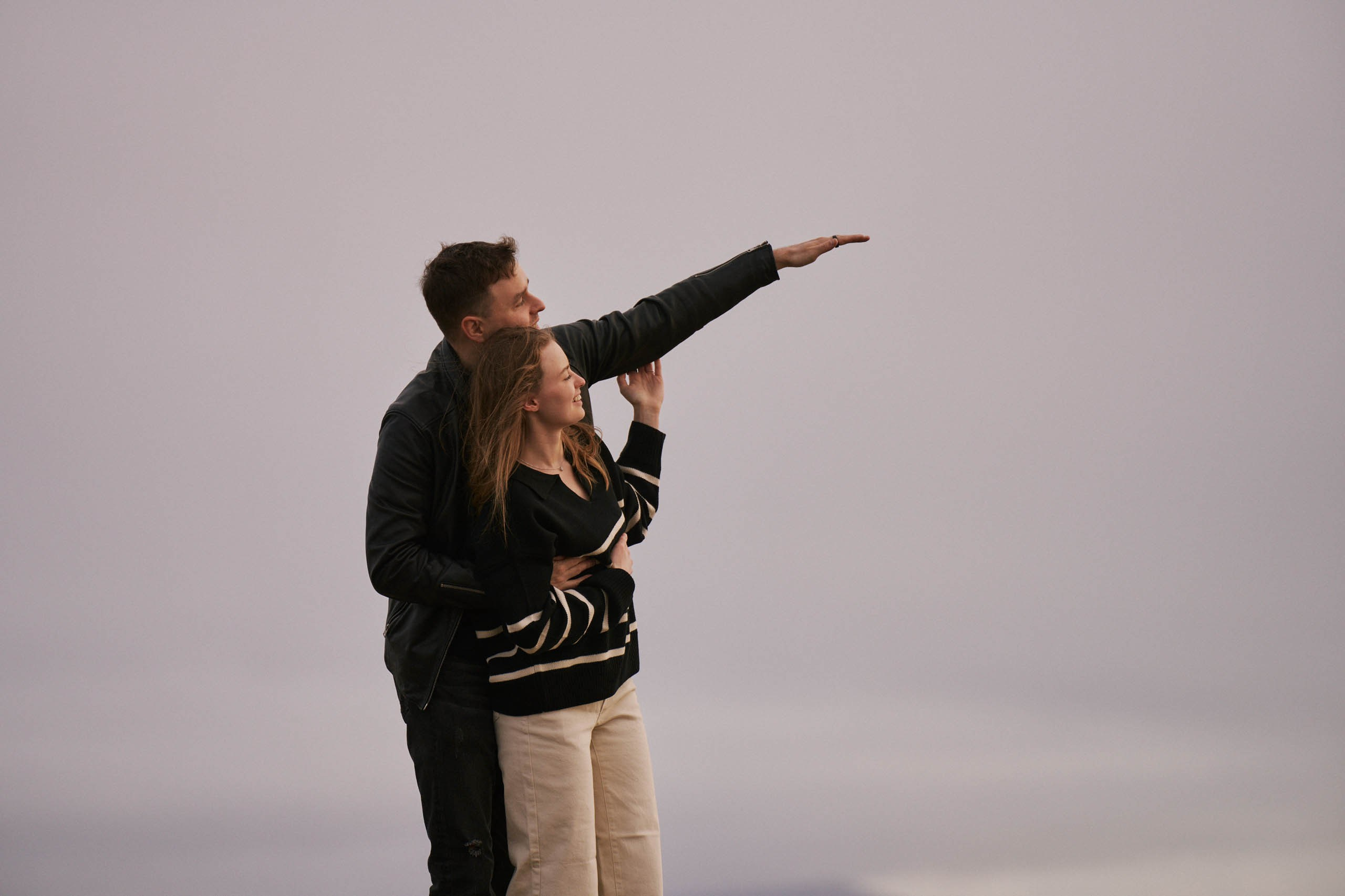 Ocean Beach Couple Photoshoot in San Francisco — Candid Lifestyle Sunset Session by Bay Area Life Studio. Bay Area Life | Event, Wedding & Commercial Photography Agency