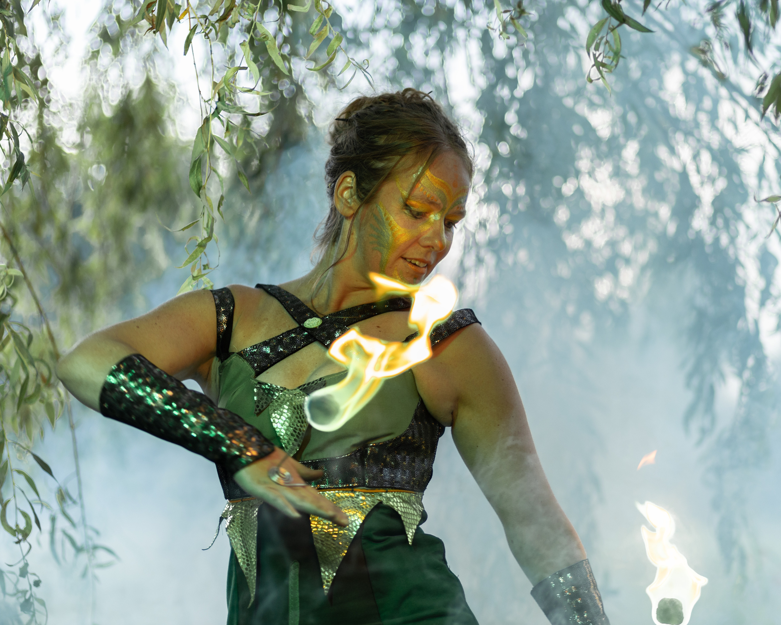 Gerlinde - Feuerbändigerin. Guzel Kolobova| Fotografin| Salzburg