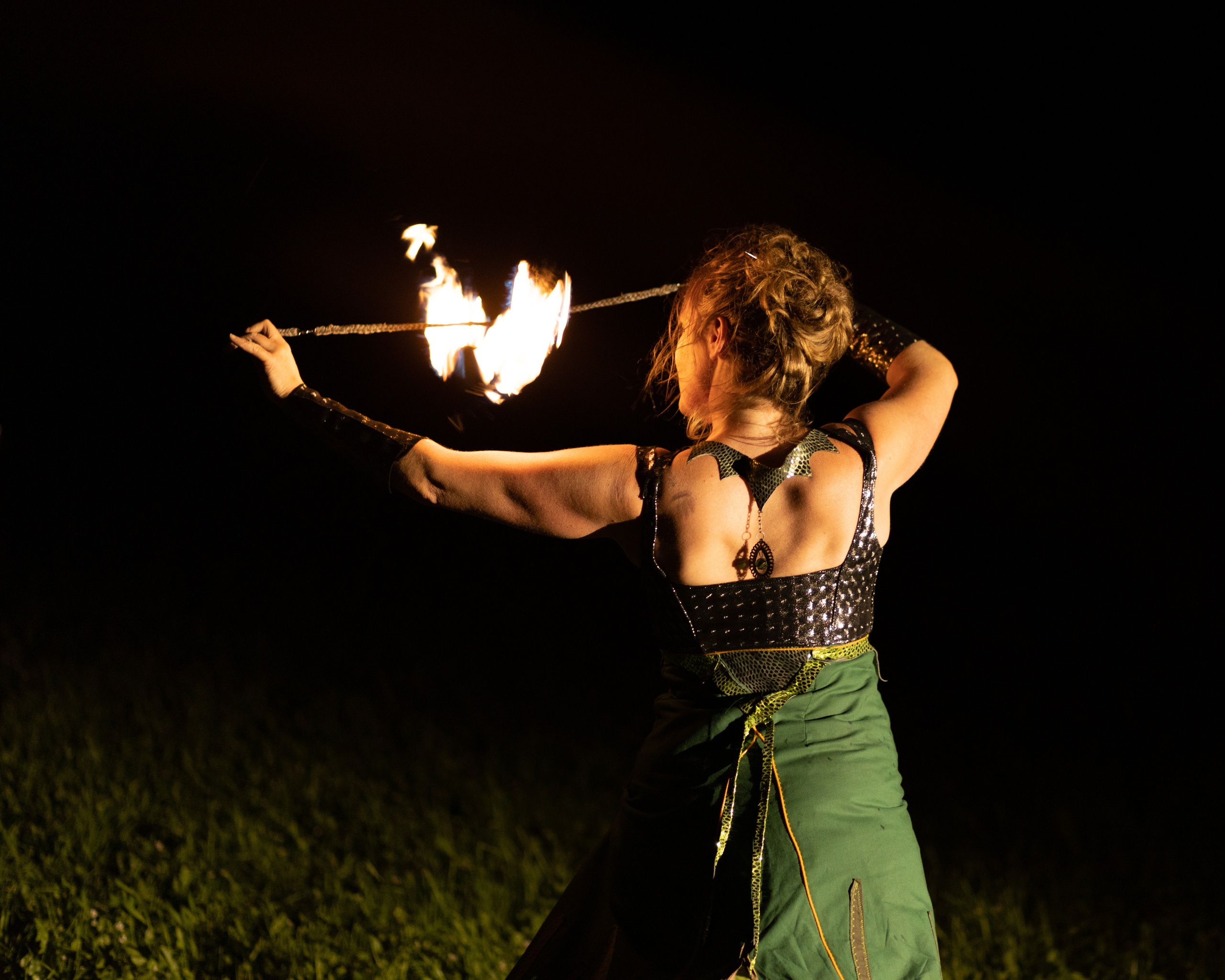 Gerlinde - Feuerbändigerin. Guzel Kolobova| Fotografin| Salzburg