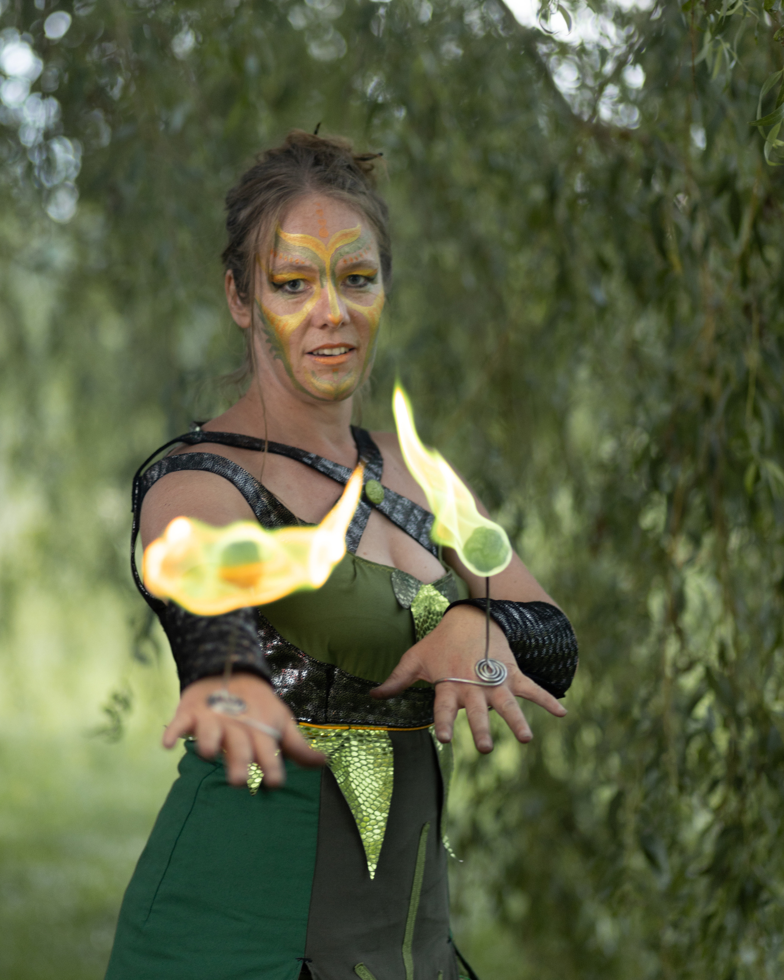 Gerlinde - Feuerbändigerin. Guzel Kolobova| Fotografin| Salzburg