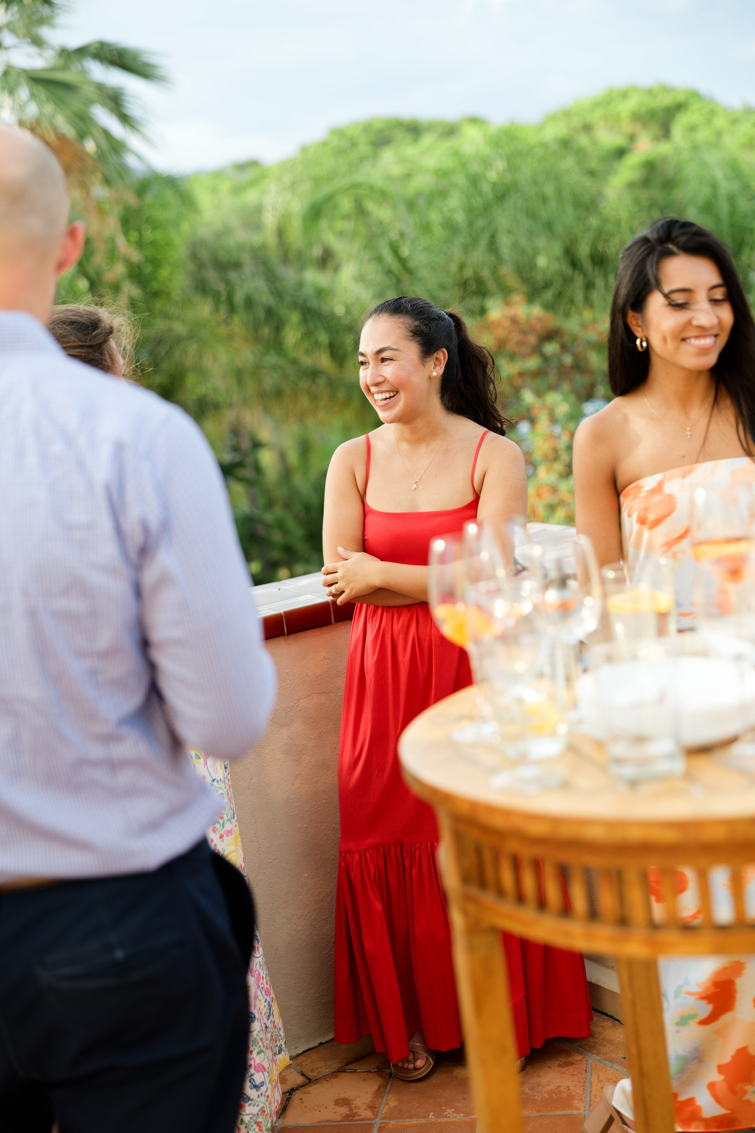 Welcome dinner of Gracie & Joe at Gran Villa Rosa