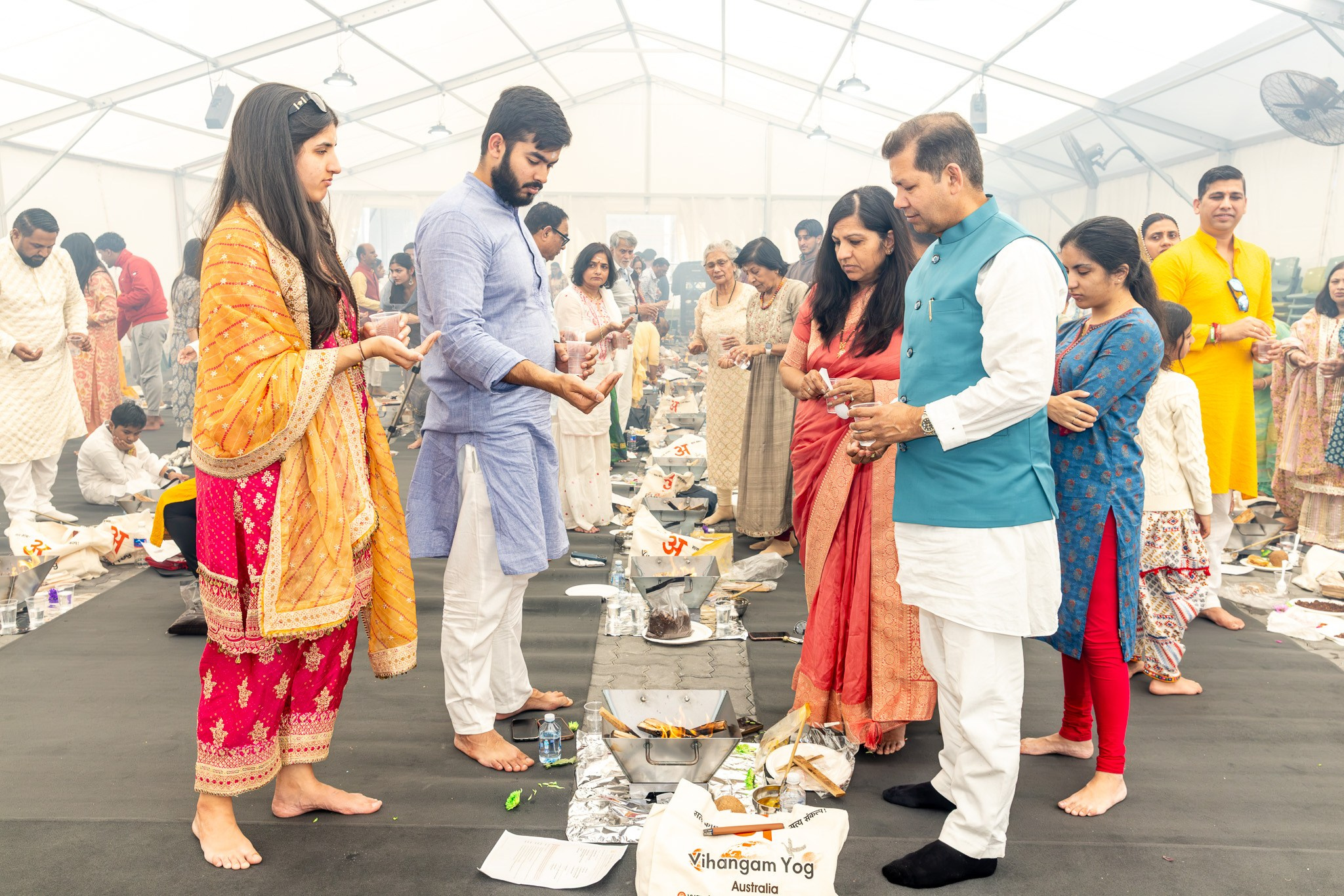 Yagnam (Helensburgh Temple). MHCreative is family-oriented photographer based in SYDNEY