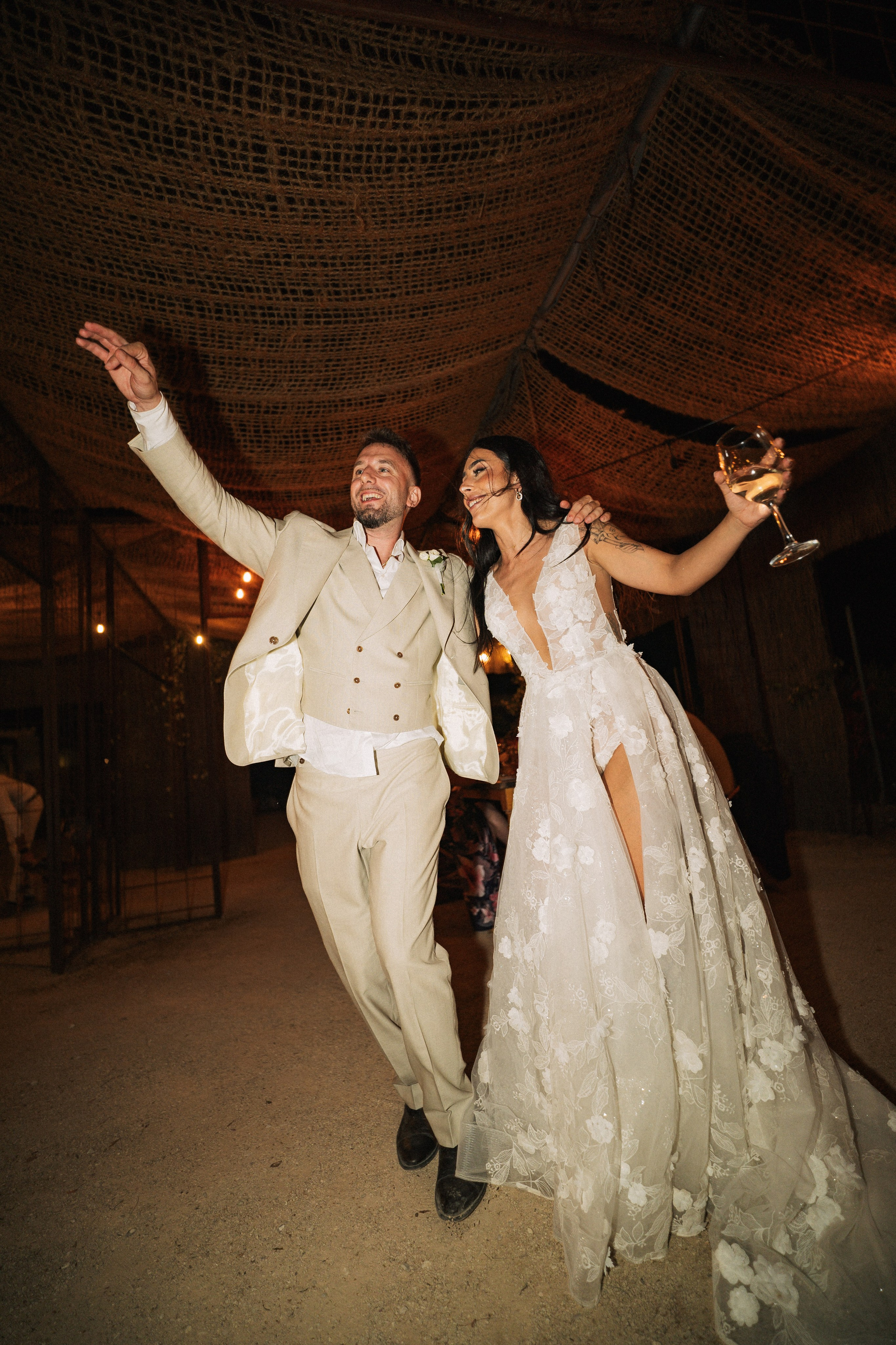 Nerea y Samuel. Christian García