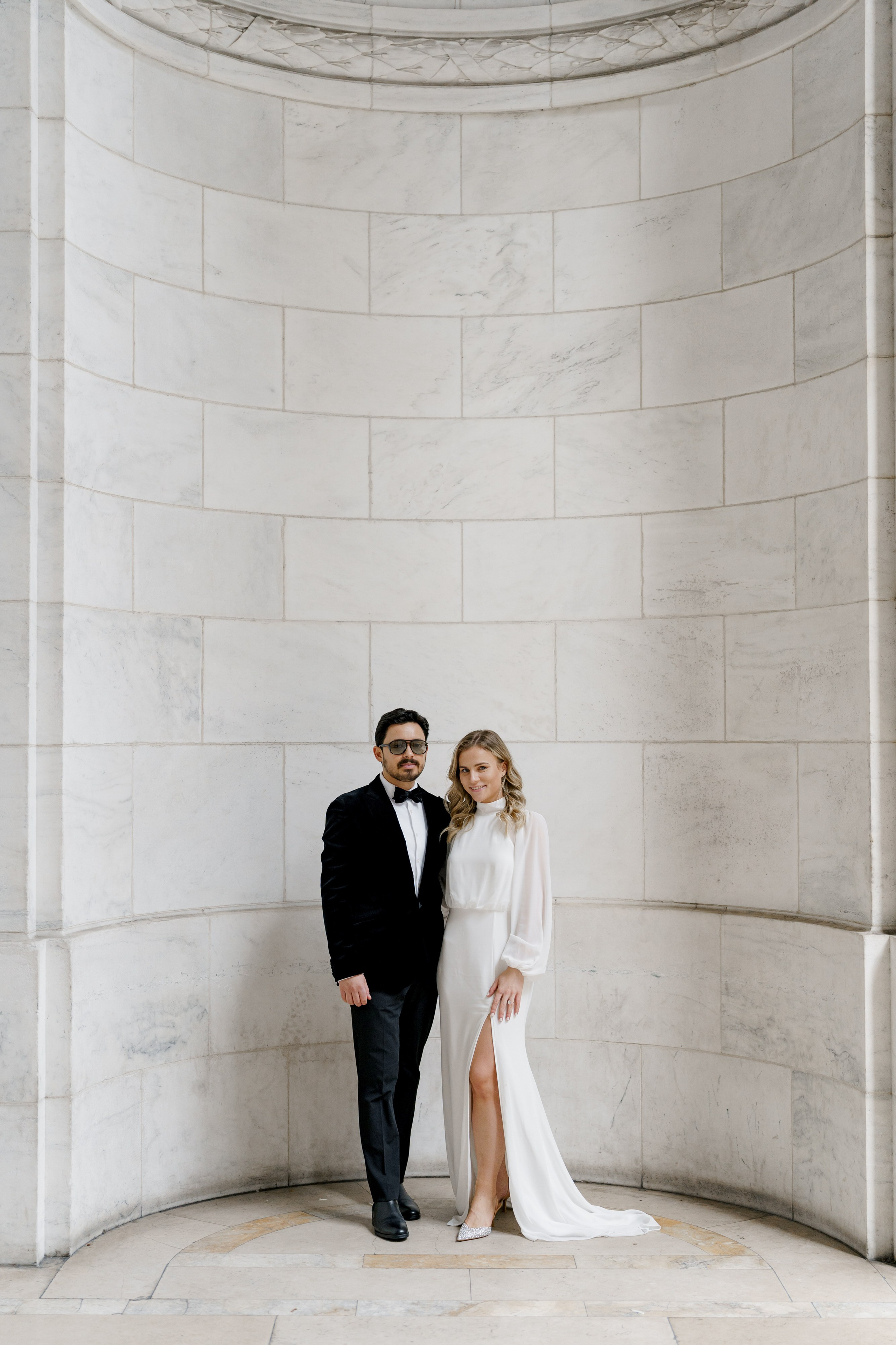Caroline and Brendan’s Museum MET and Library Engagement Shoot. Wedding photographer and videographer New York | New Jersey