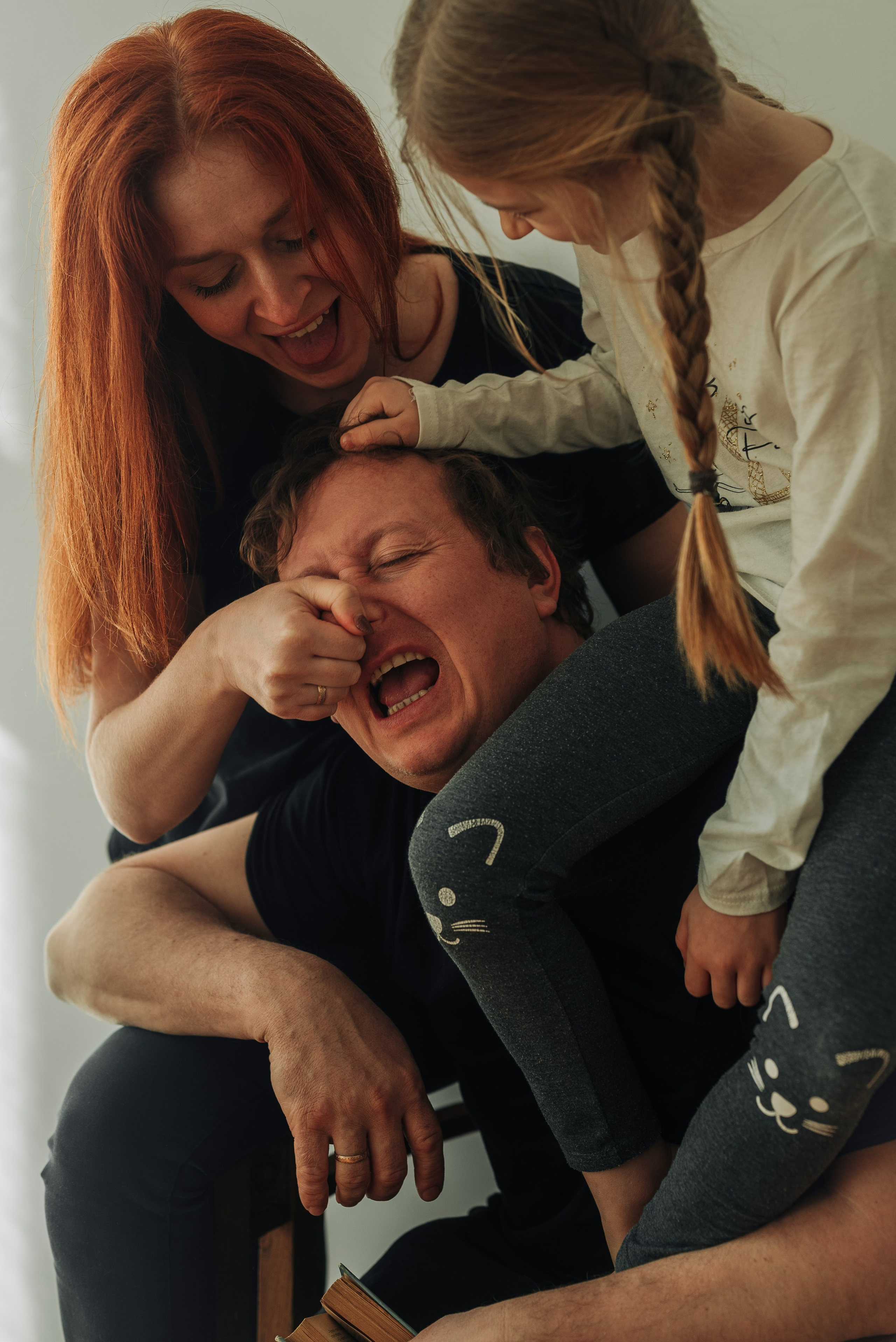 Olya, Dima, Elya. Photographer Irina Novikova