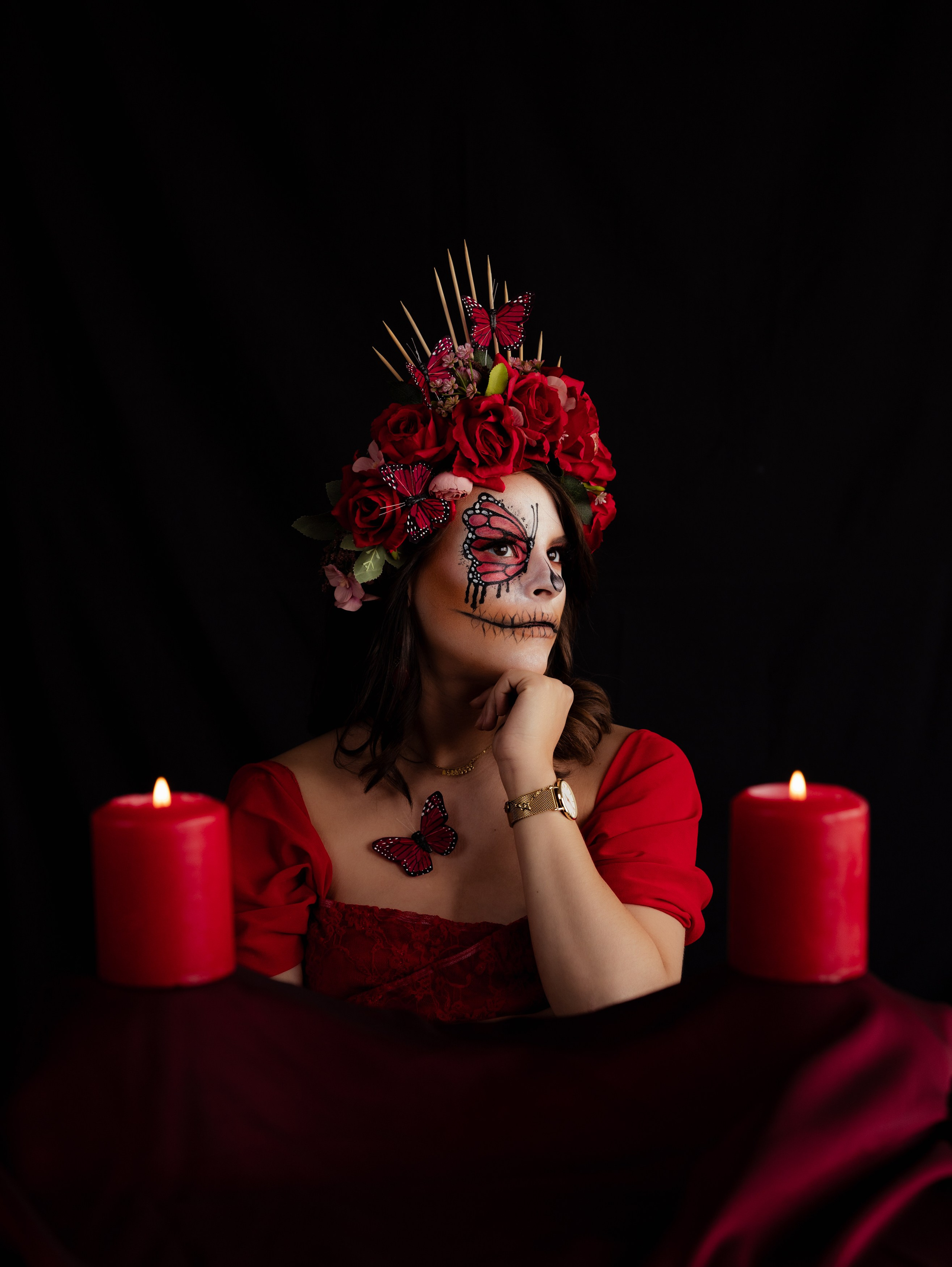 La Catrina | Maternity Photoshoot. Лайфстайл и семейный фотограф в г. Писек Чехия Оксана Телупилова