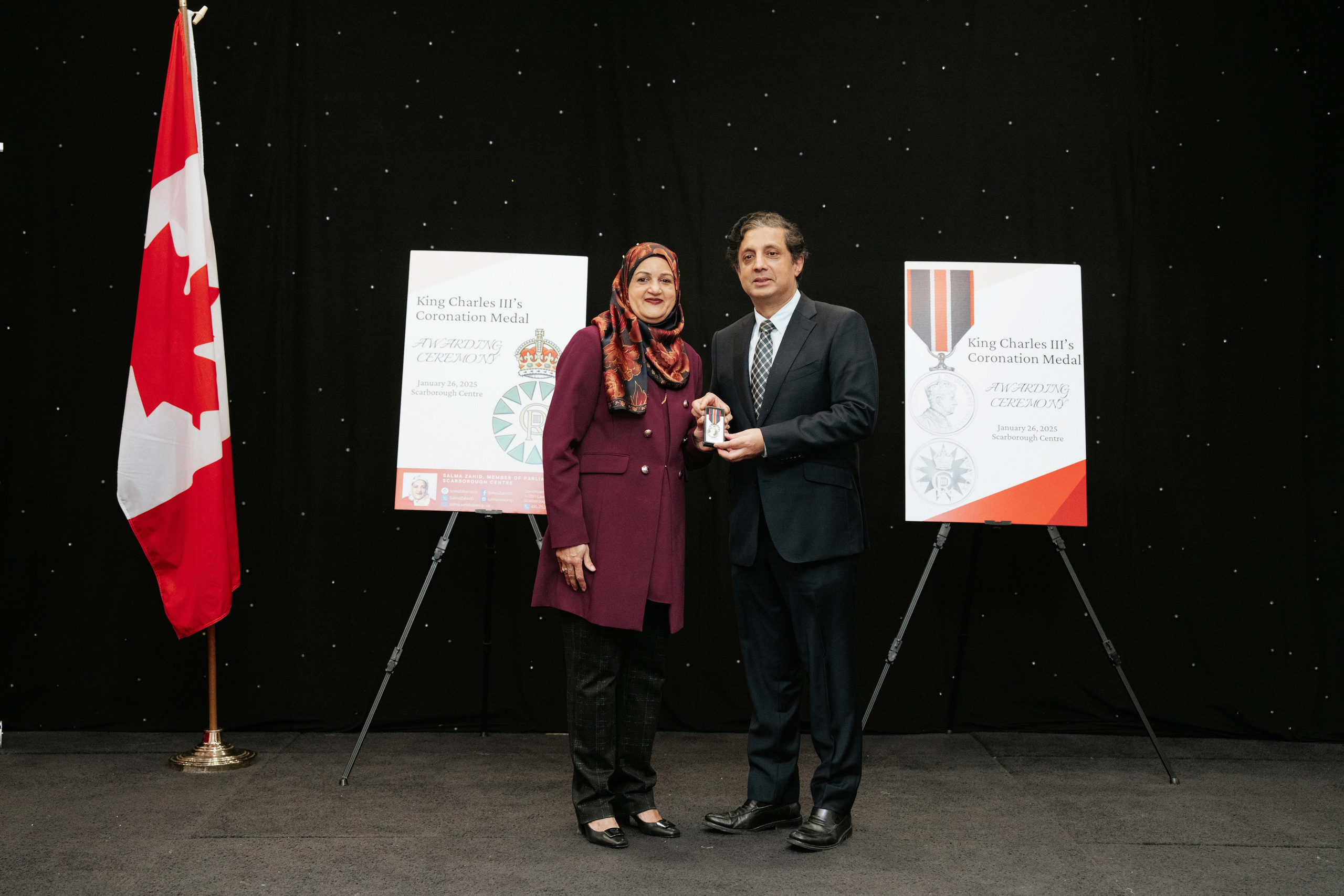 King Charles Coronation Medal Awarding Ceremony. MISAJA MEDIA