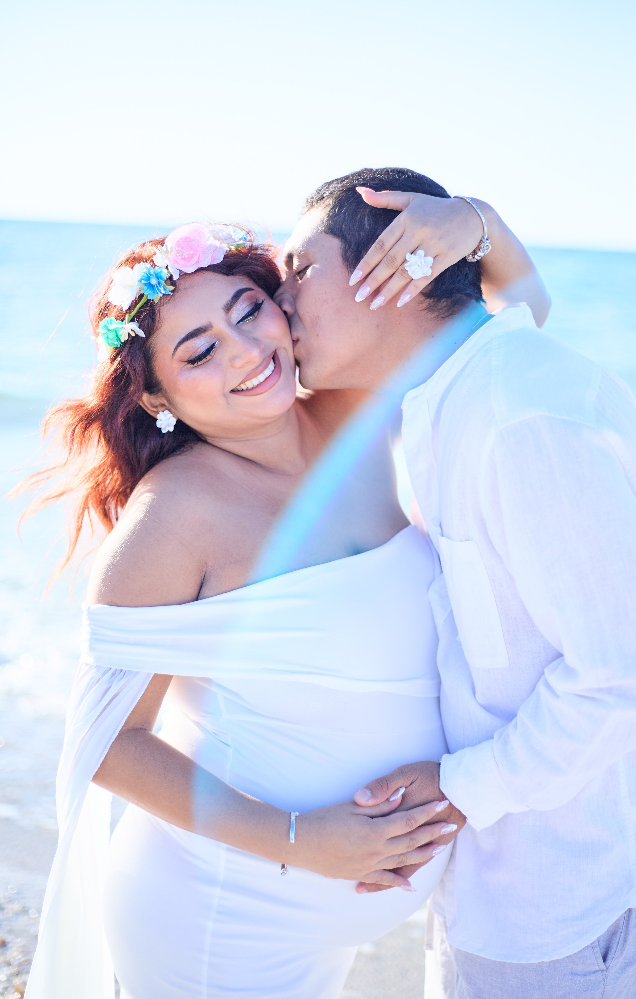 Suleymi y Familia. Christian Ku fotógrafo en Mérida, Yucatán