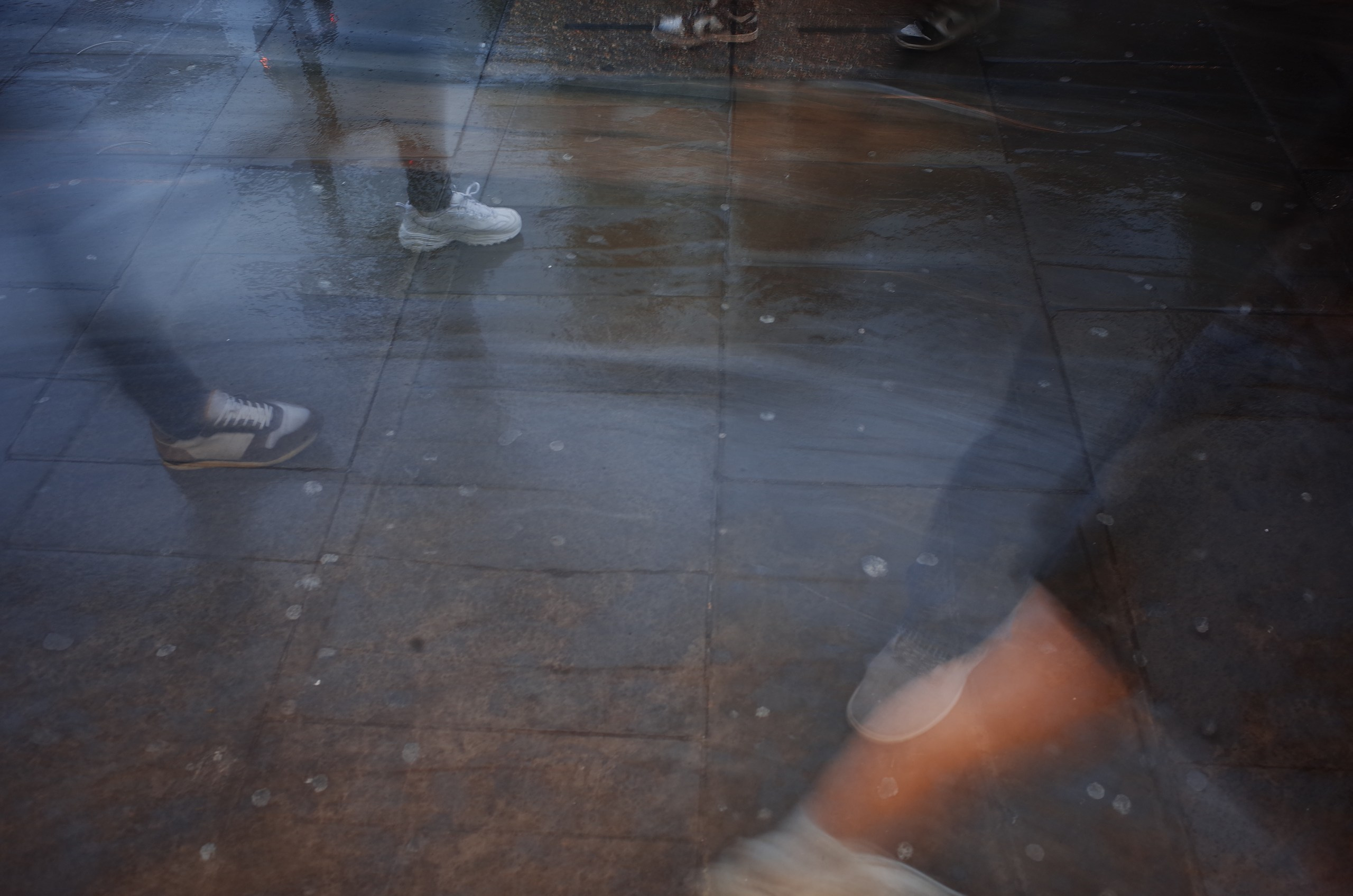 English (not yet summer) rain. Victoria Dini. Art photography in London / Folkestone, UK