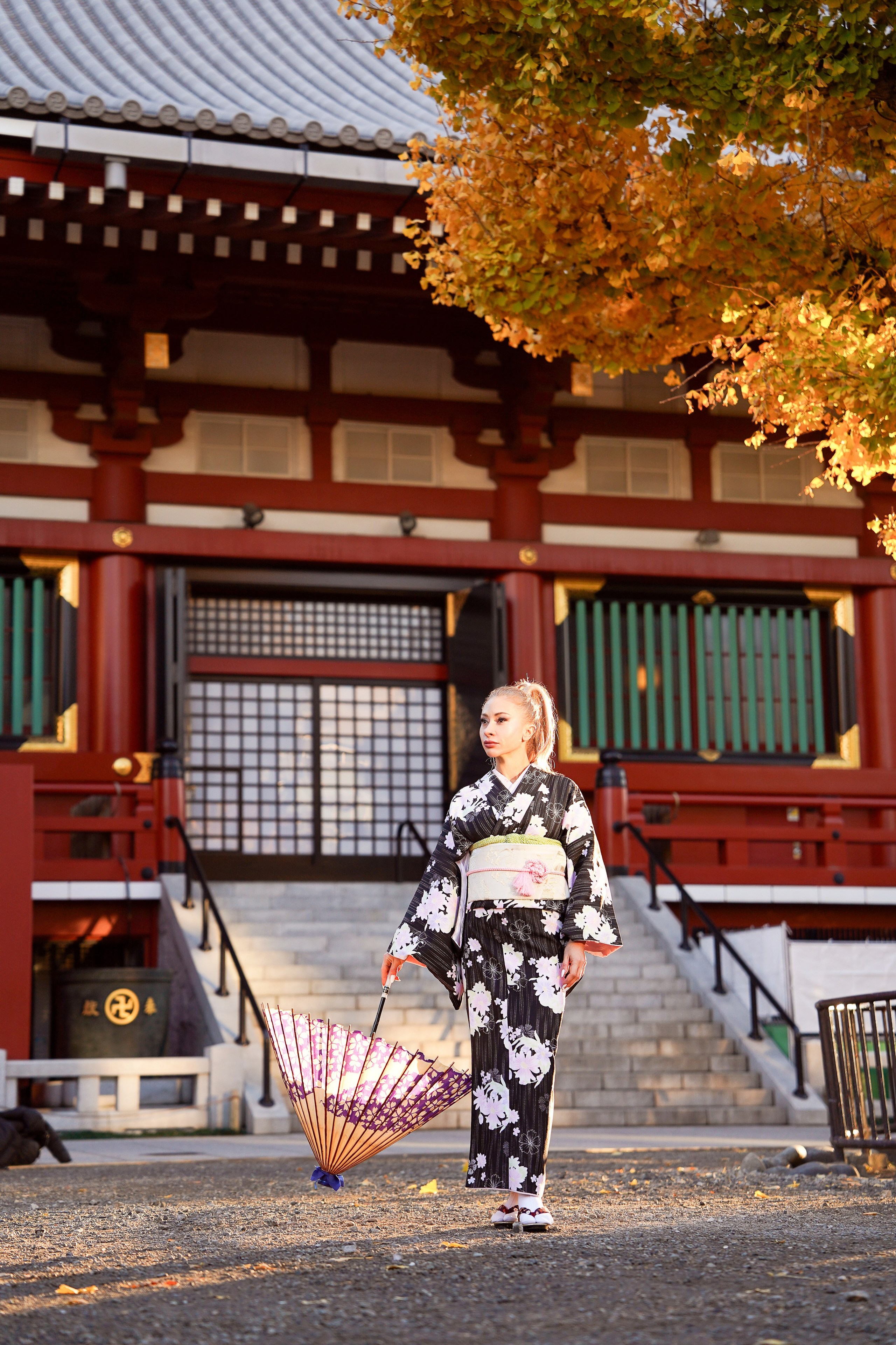 Olga. Фотограф в Токио Япония