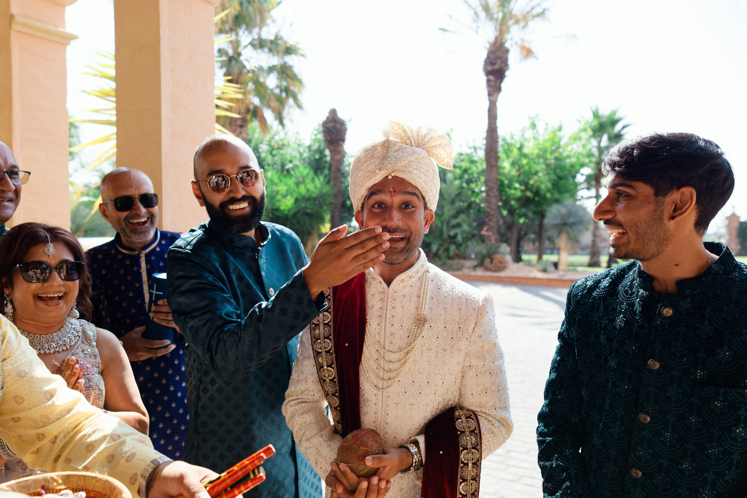 Indian wedding at Gran Villa Rosa, Barcelona