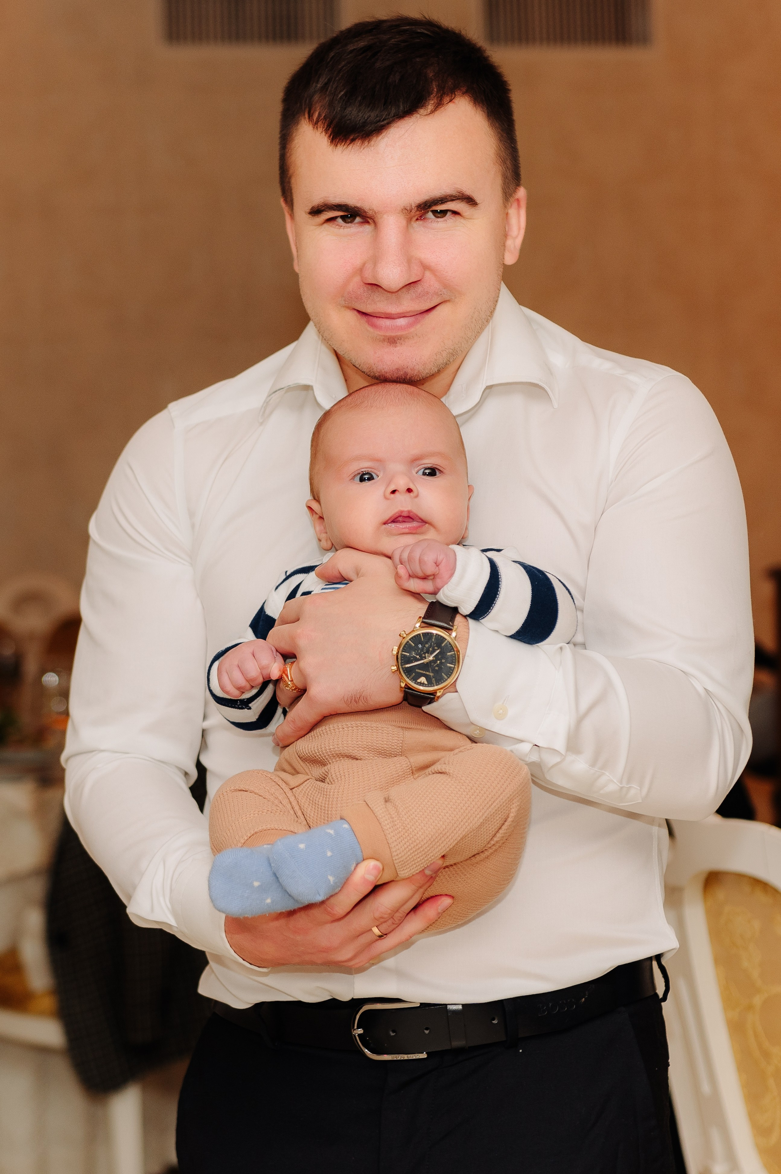 Botezul lui Mihai. Acasă