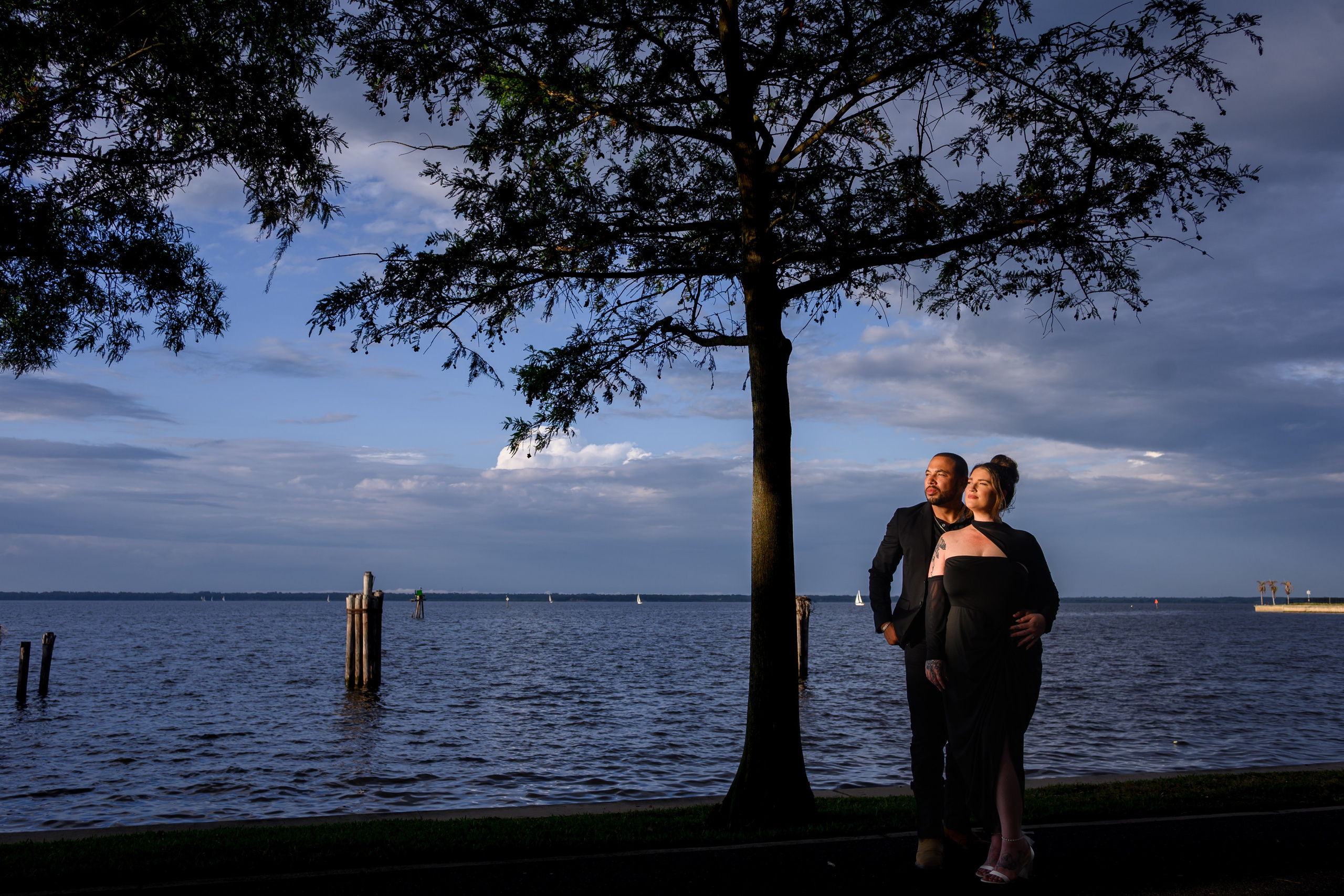 Engagement Session — Downtown Sanford, Florida,