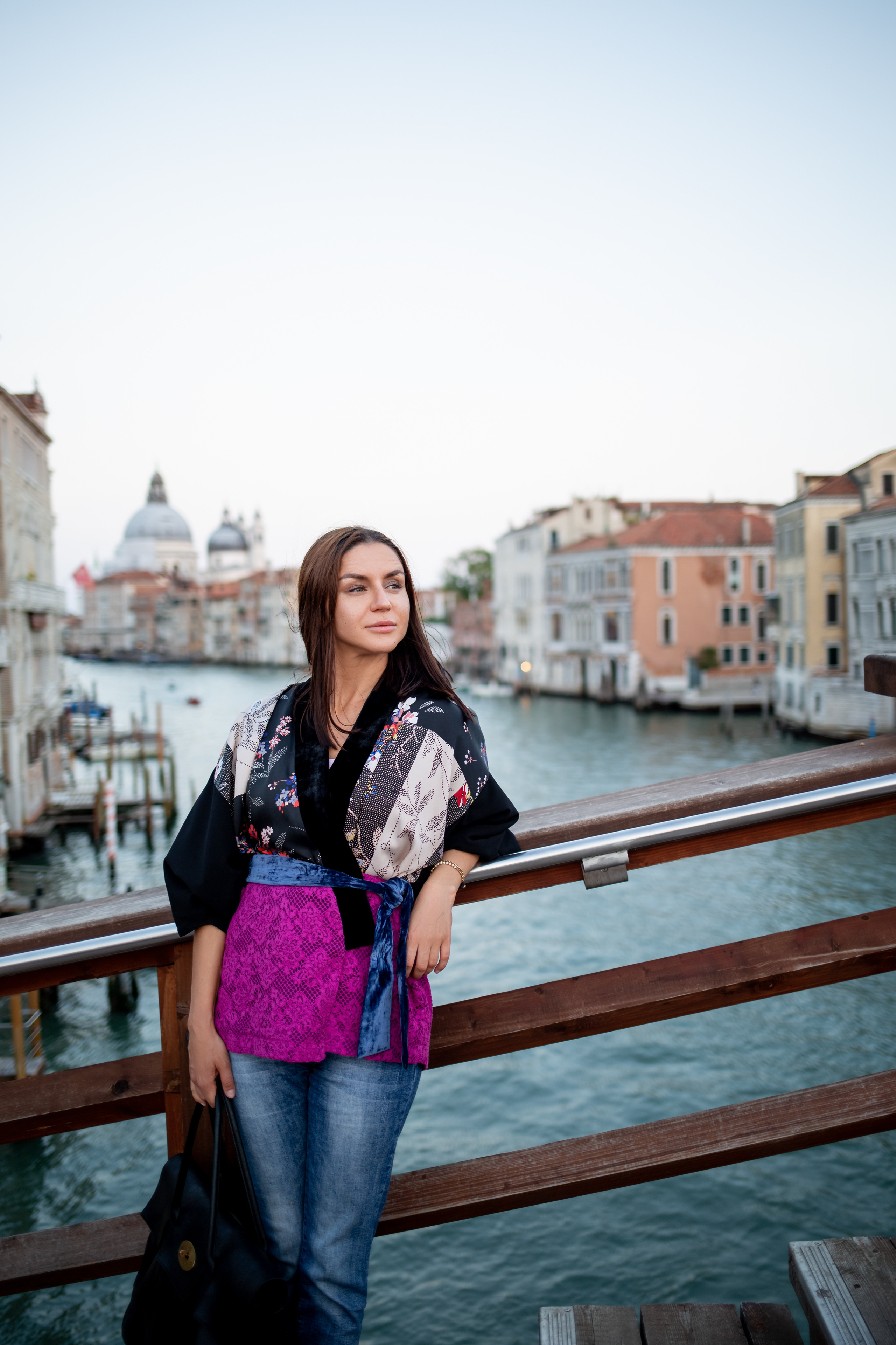 Photo session on a water taxi. Photographer in Venice, Viktoria Antonova