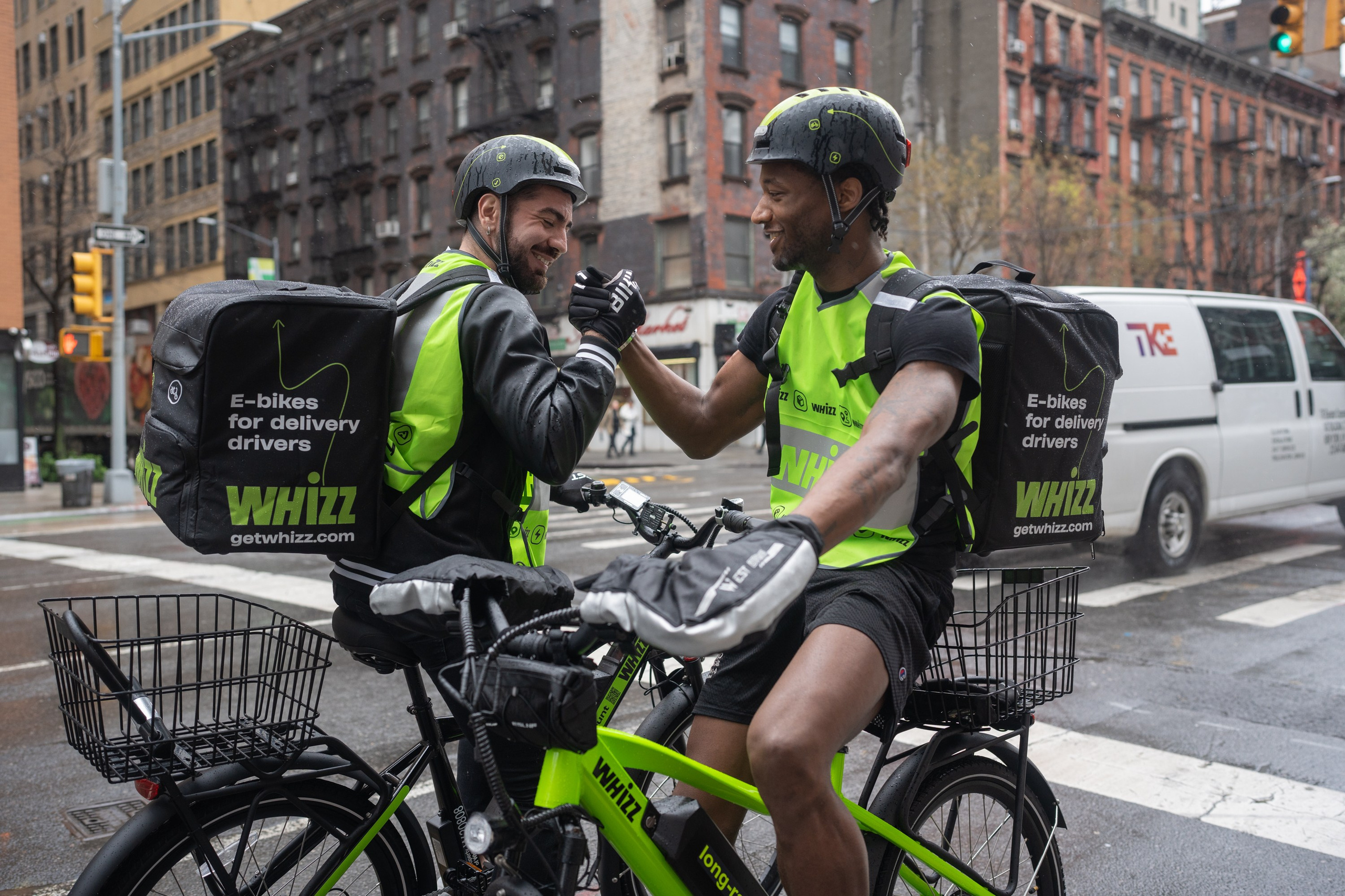 Photo for a bicycle rental company. Portrait and wedding photographer in New York
