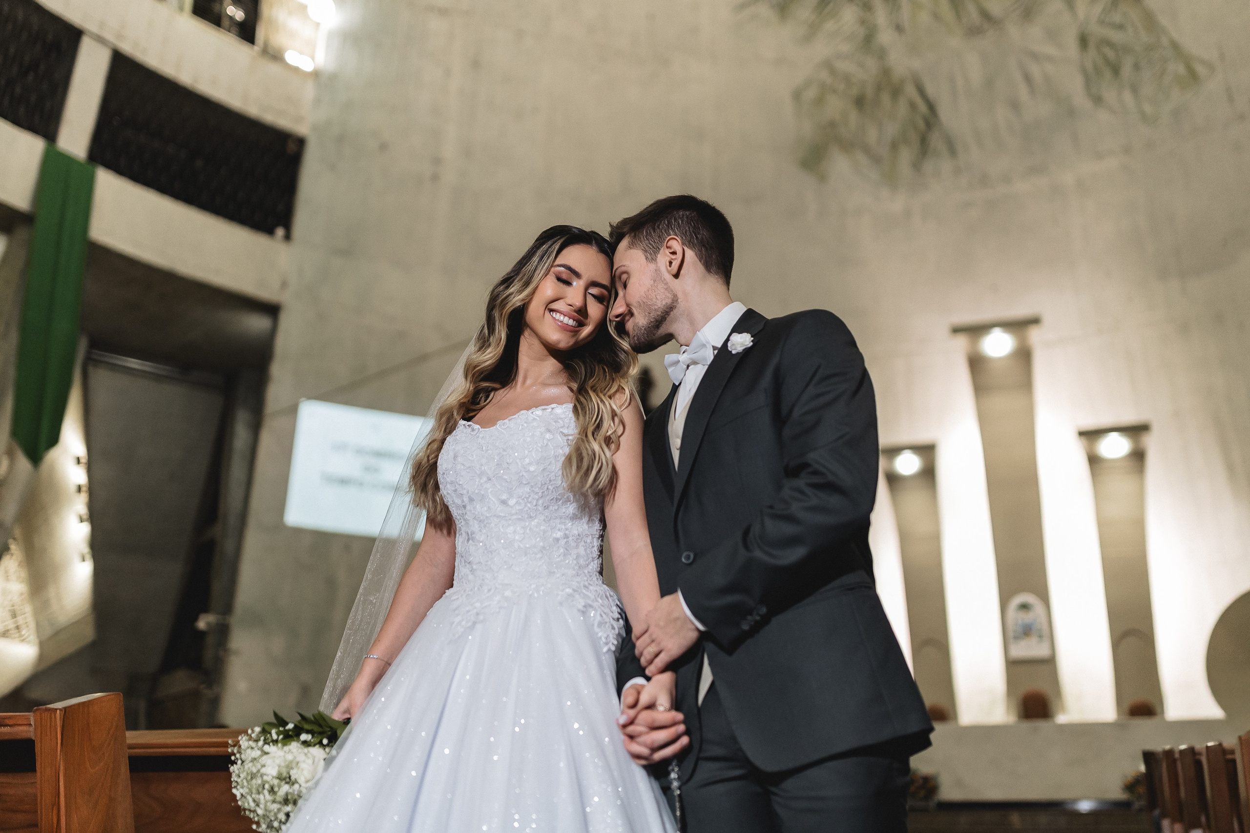 Heloisa e Andre casamento na catedral de maringa. Fotografo de casamento I Claudinei Moura
