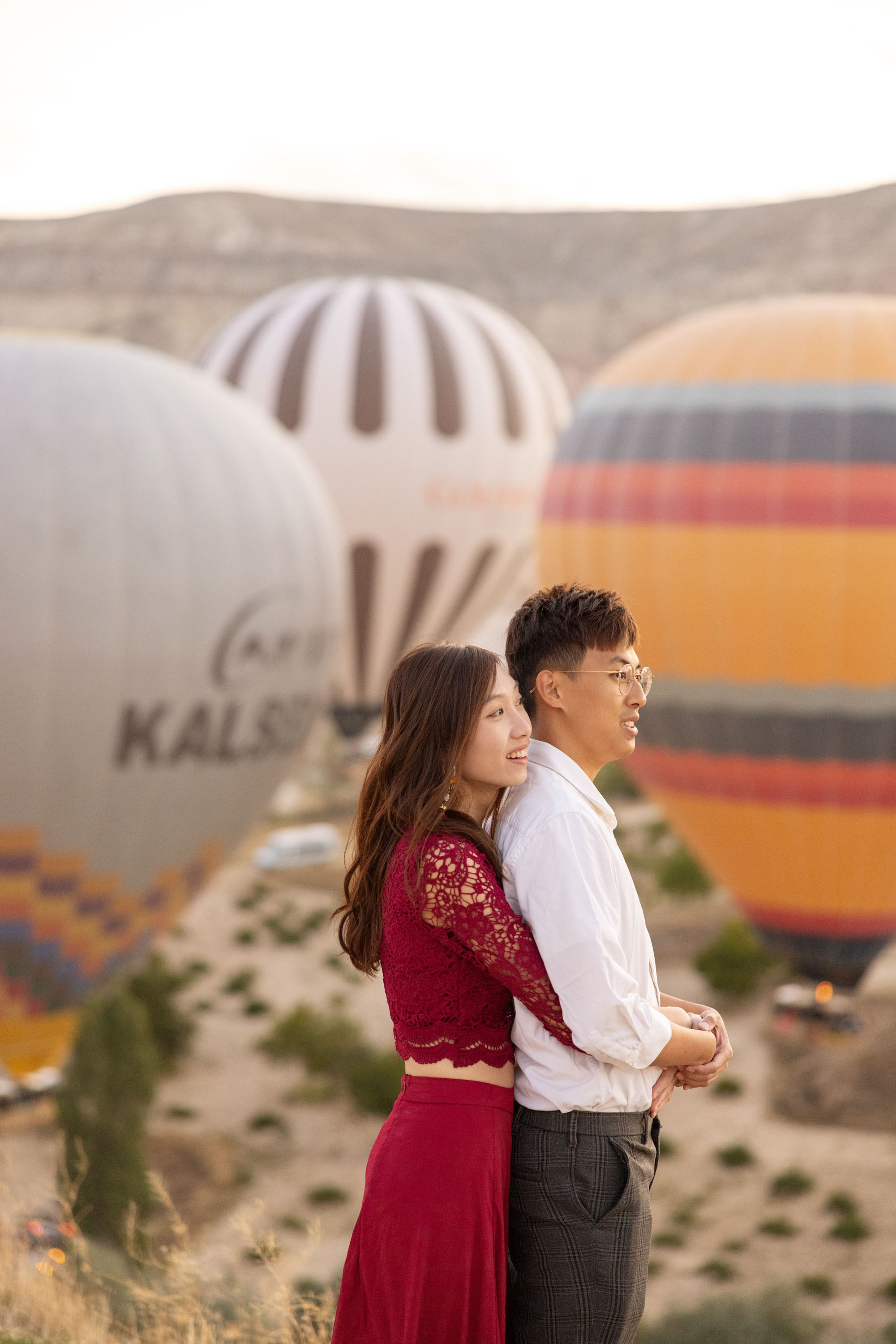 Couple photo shoot in Cappadocia. Julia Ganch I Fashion Wedding Photography I Cappadocia Turkey