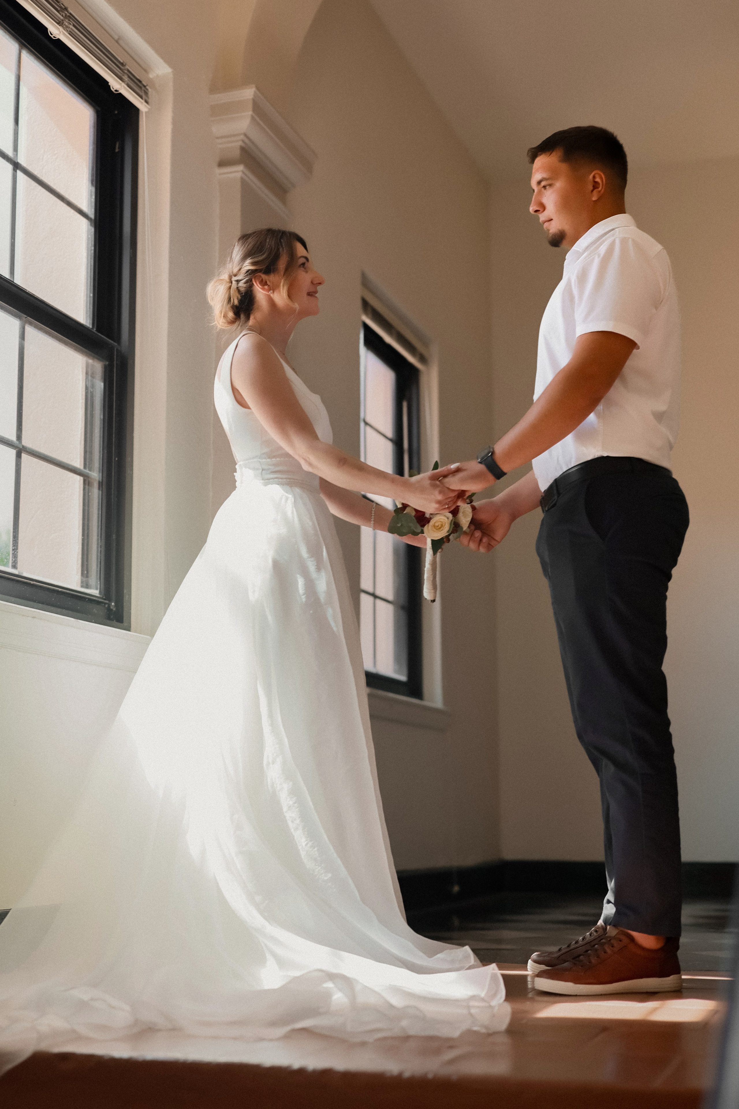 Courthouse Wedding in Sarasota, Florida. Wedding and family photographer Olga Belianskaia