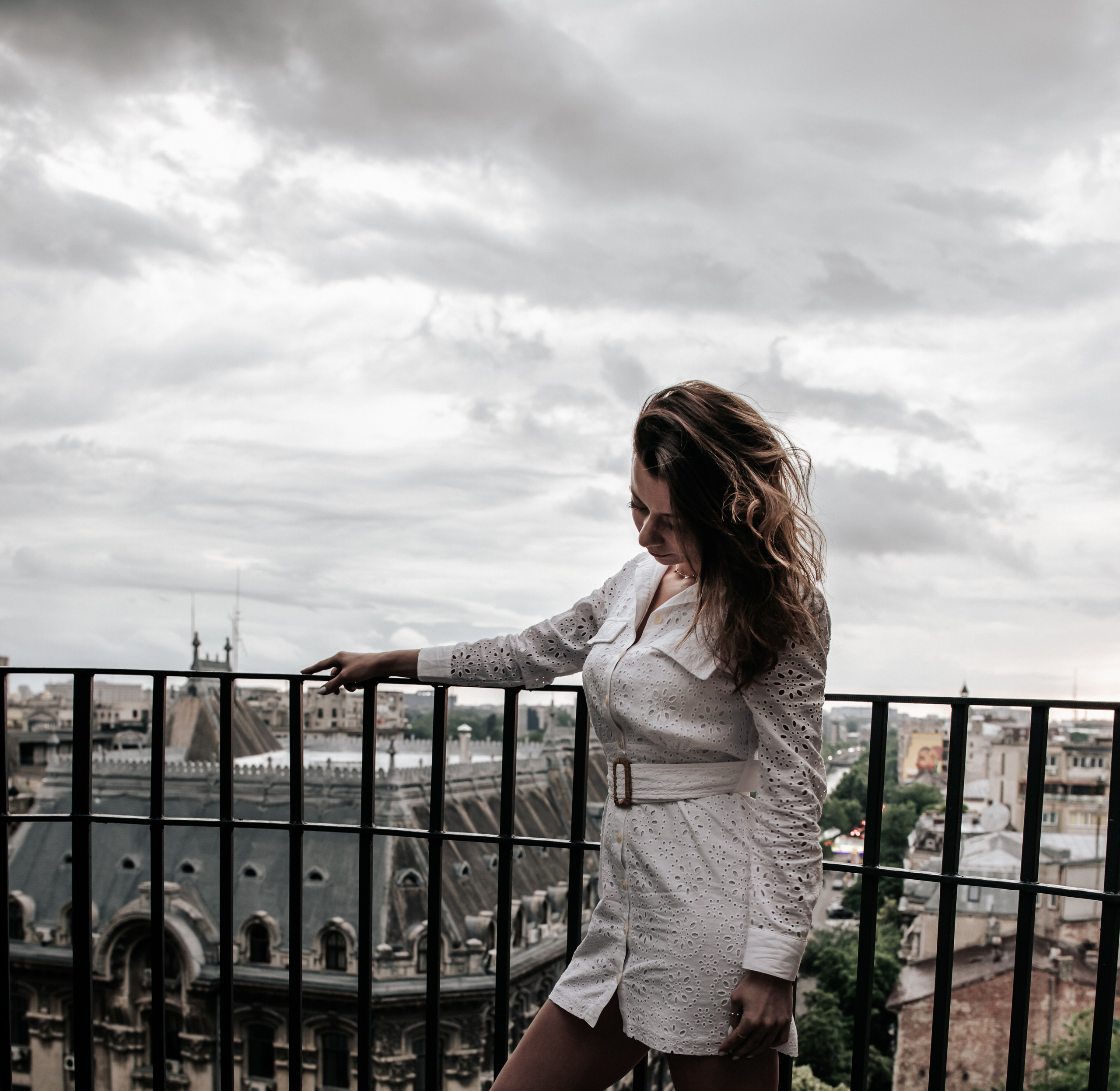 Elegance in the Clouds. Cadre de catifea