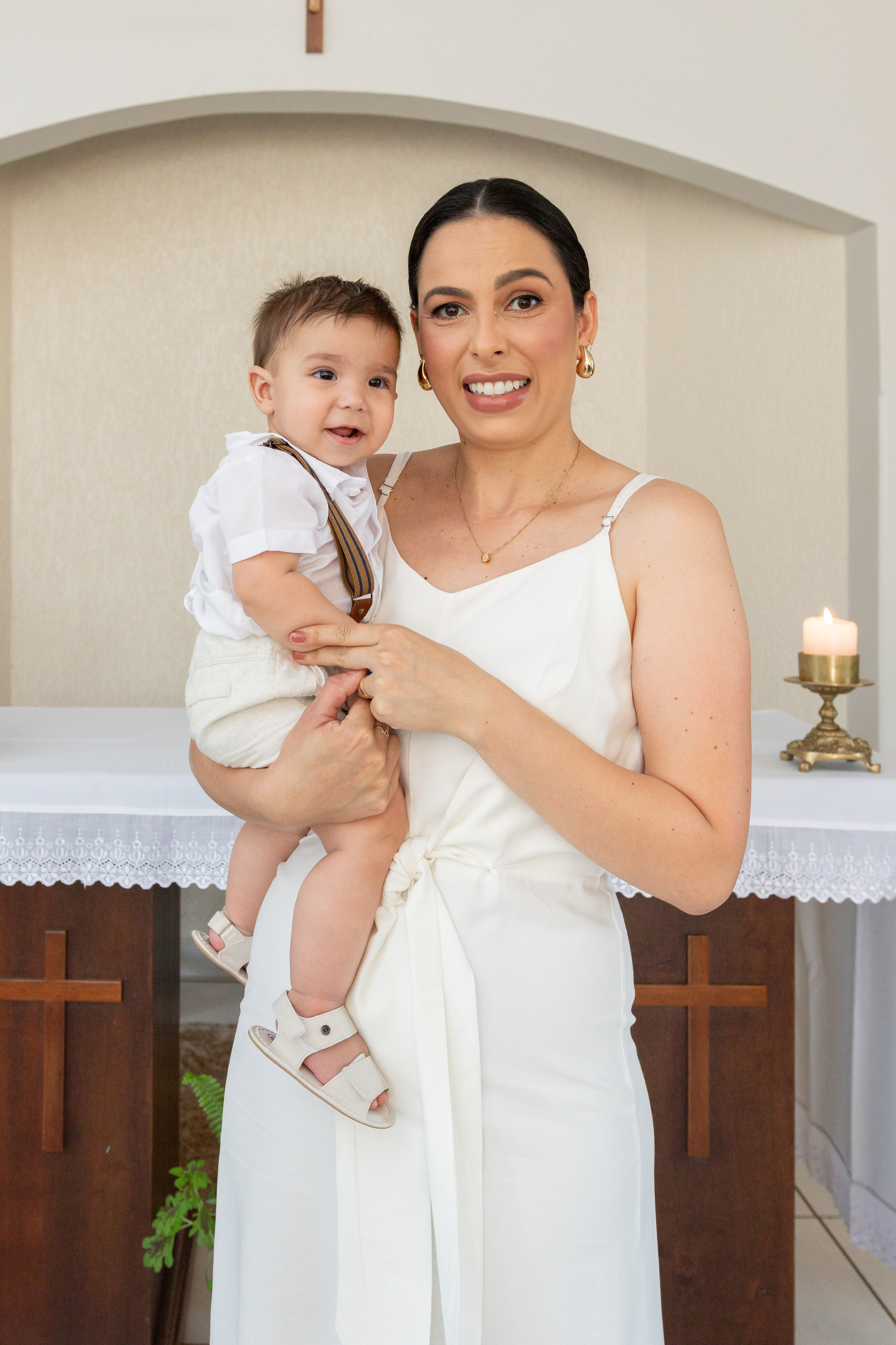 Lucca — Batizado. Principal