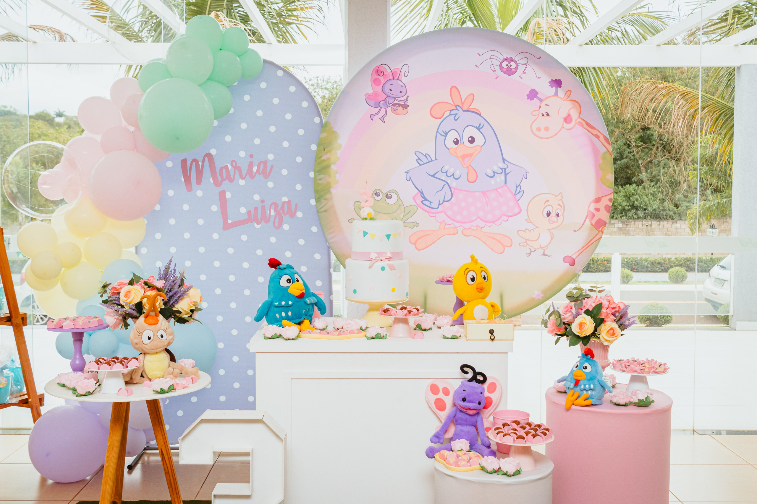 Maria Luiza — Aniversário 3 anos. Principal