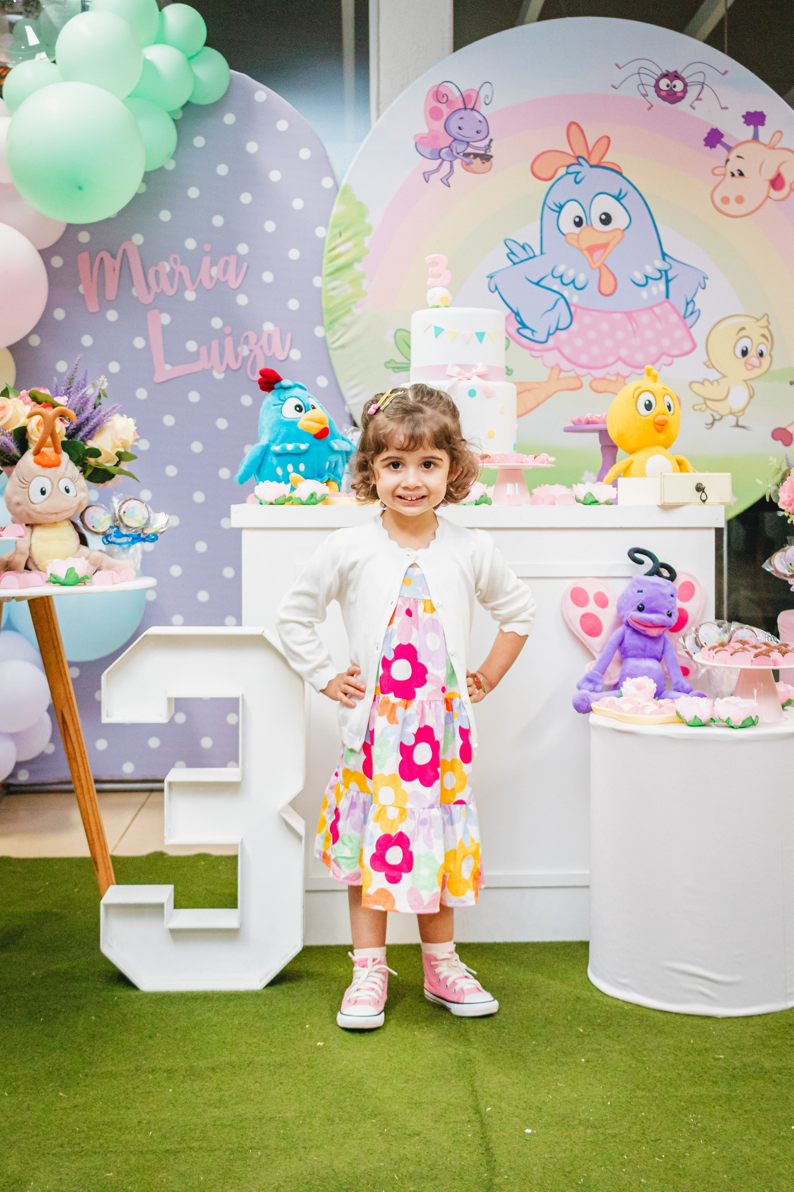 Maria Luiza — Aniversário 3 anos. Principal