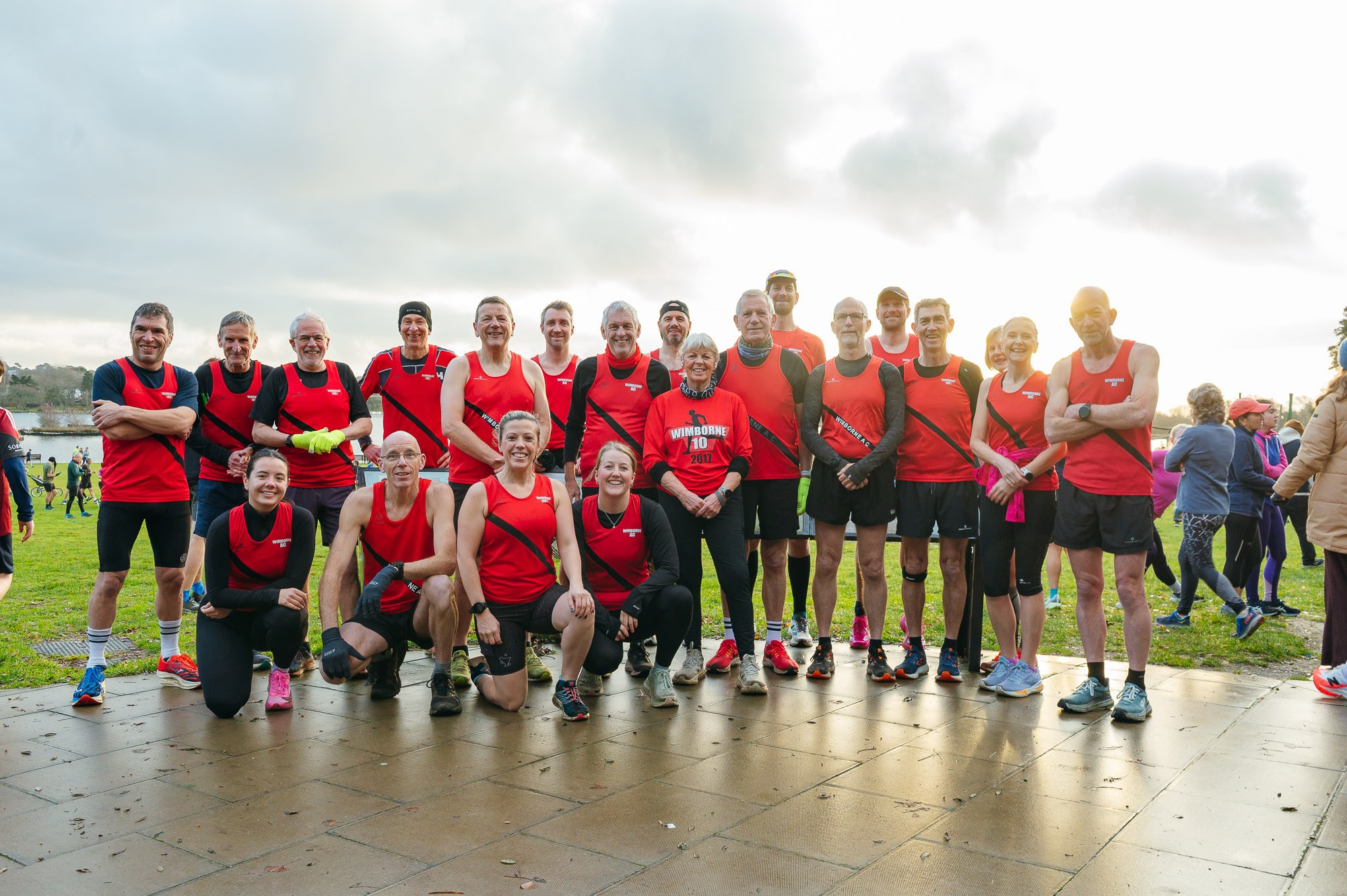 2026.01.17 Wimborne Athletic Club at Poole Parkrun. Alexander Kabanov Photographer