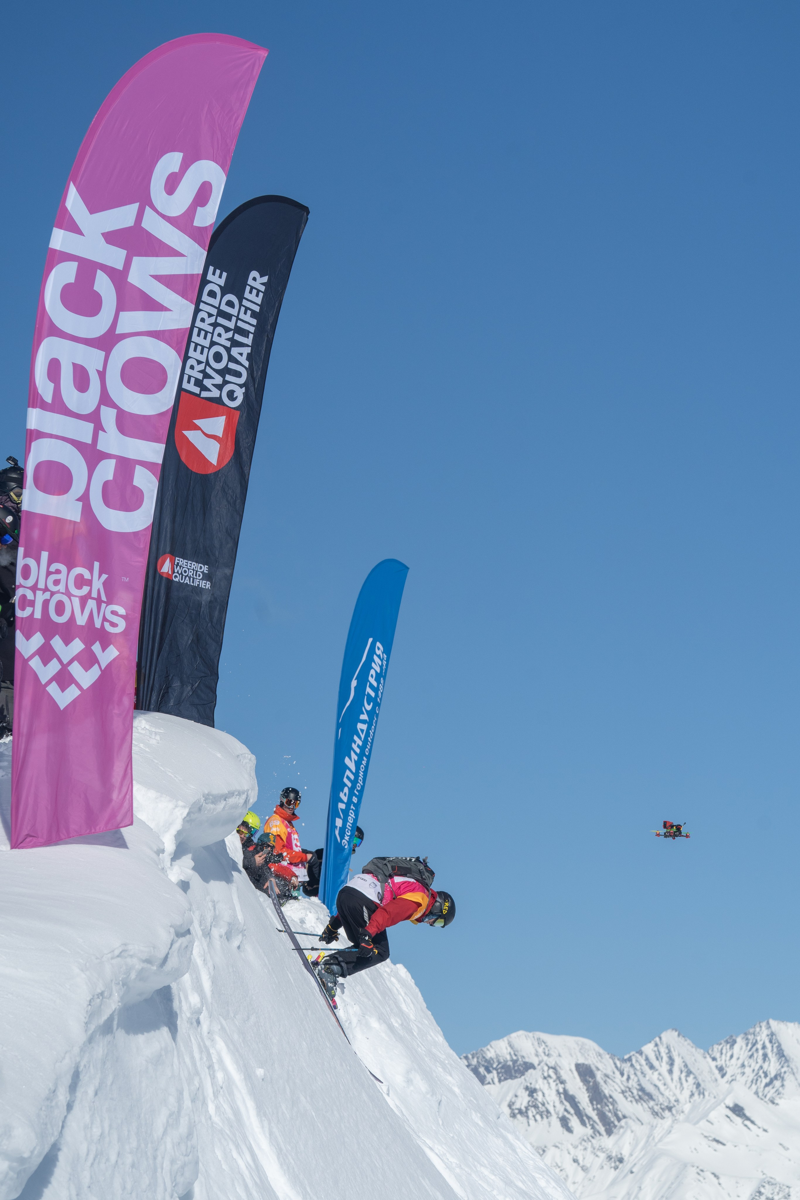 Freeride World Qualifier Rosa Khutor 2023. Репортажный фотограф в Красной Поляне и Сочи Павлюченко Екатерина