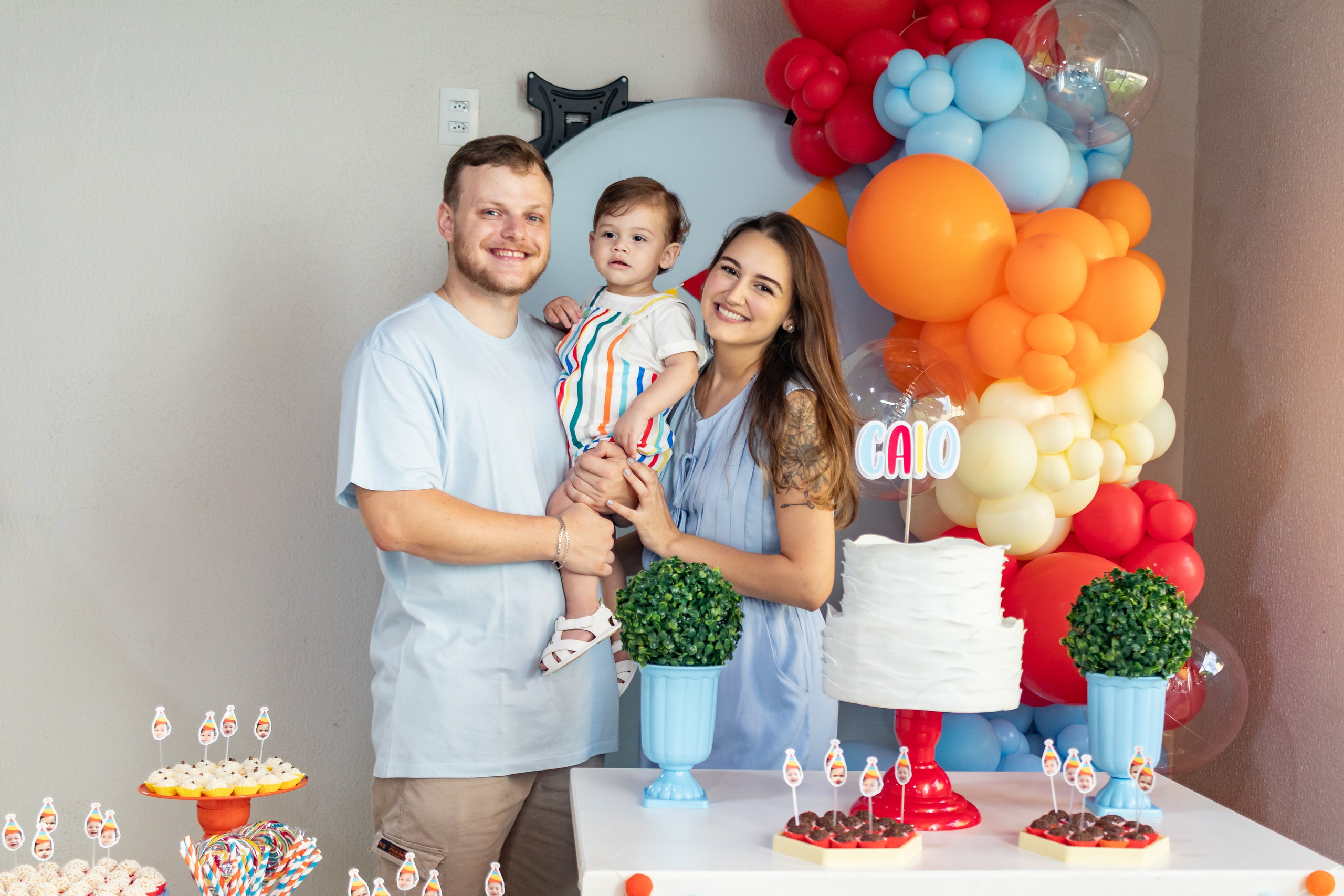Aniversário Caio — 1 ano. Principal