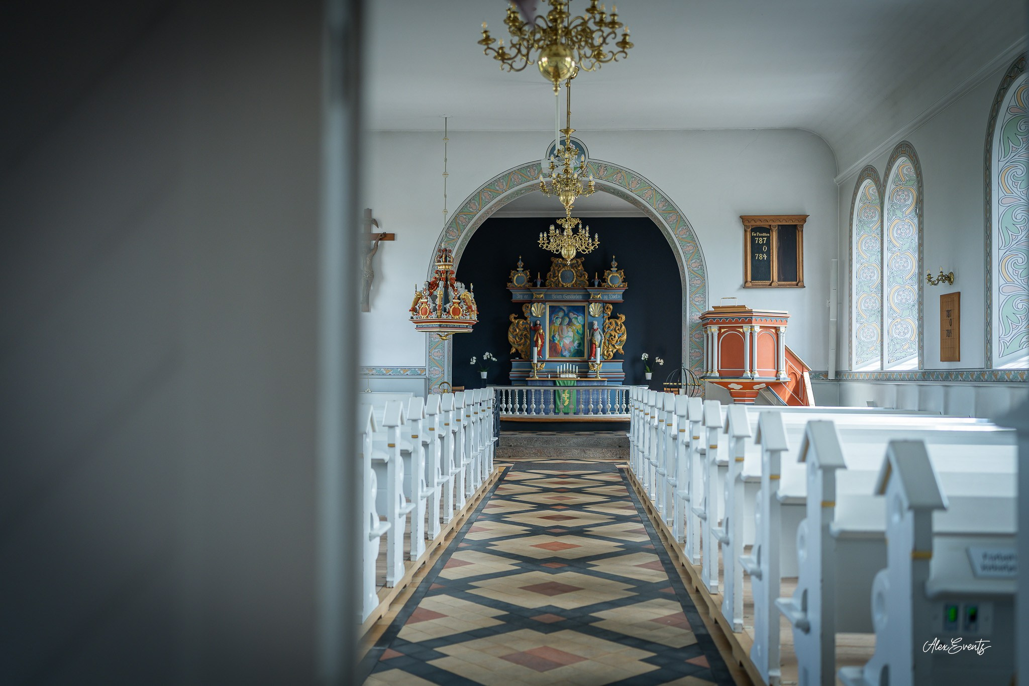 Botez Theodor - Biserica Fredericia. AlexEvents | Fotograf si Videograf de Nunta si Botez in Danemarca si Germania
