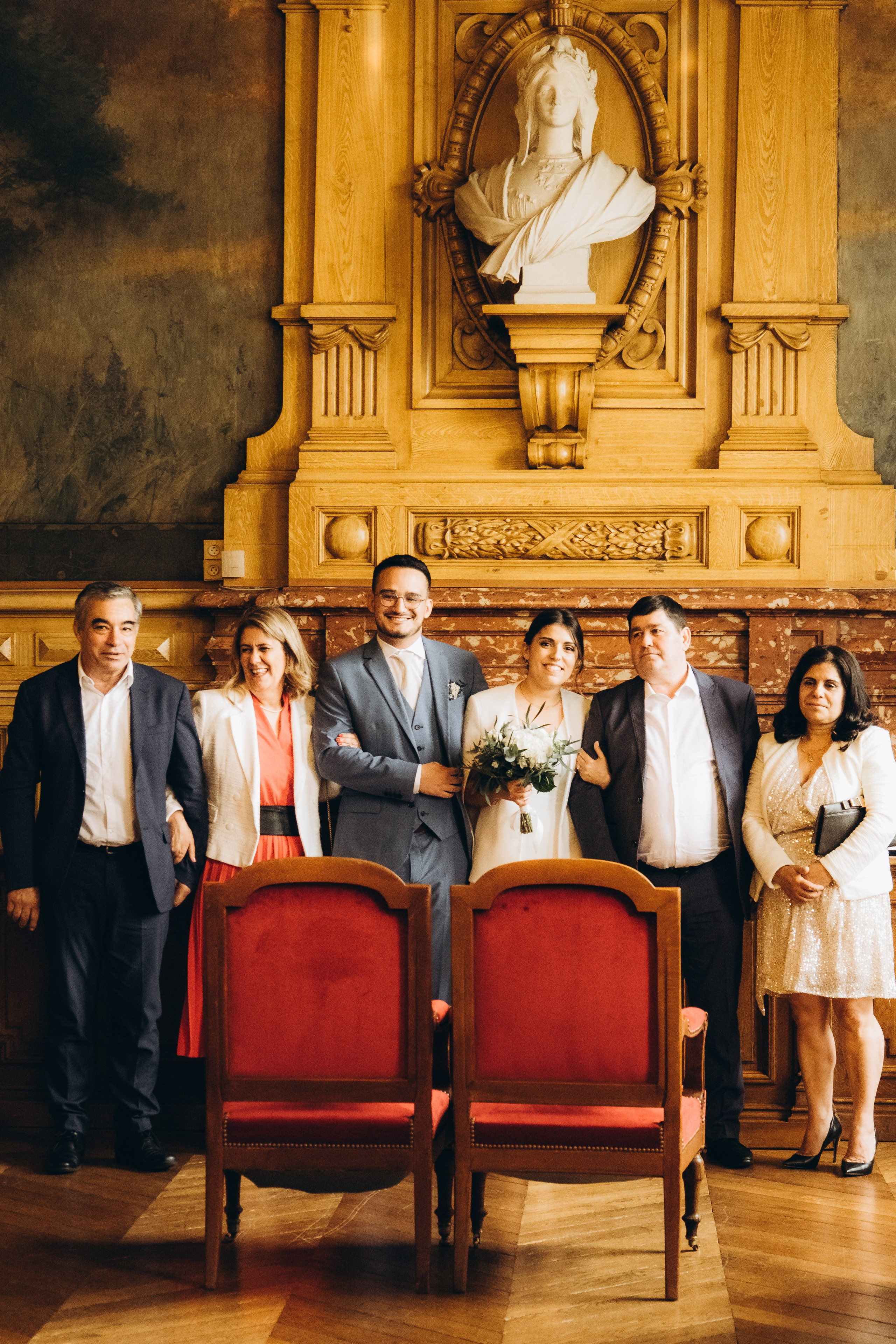 Liliana & Loic Wedding Day. Photographer in Paris Marina Chaput