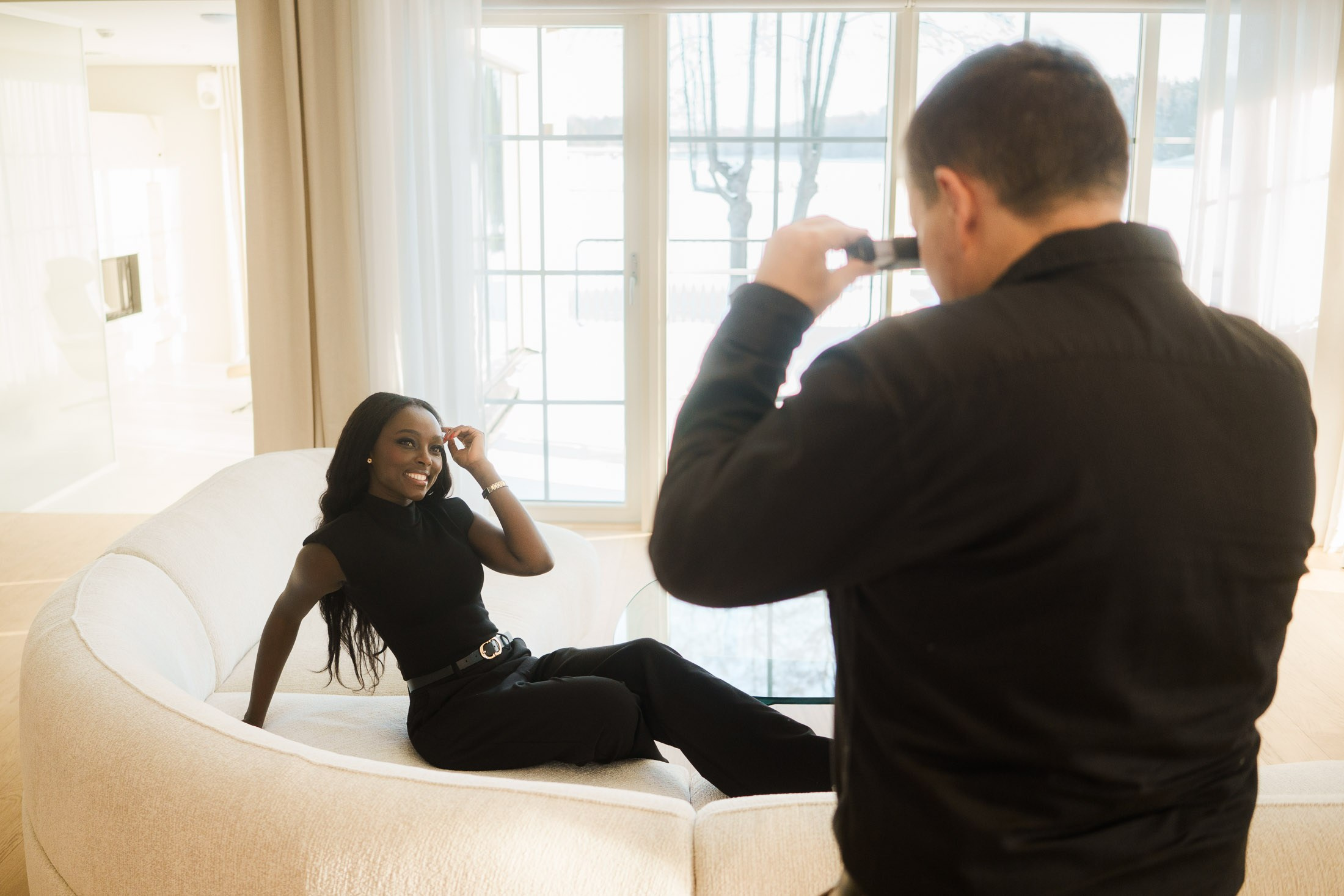 L&M, Kodin lämpöä ja talven taikaa, parikuvaus