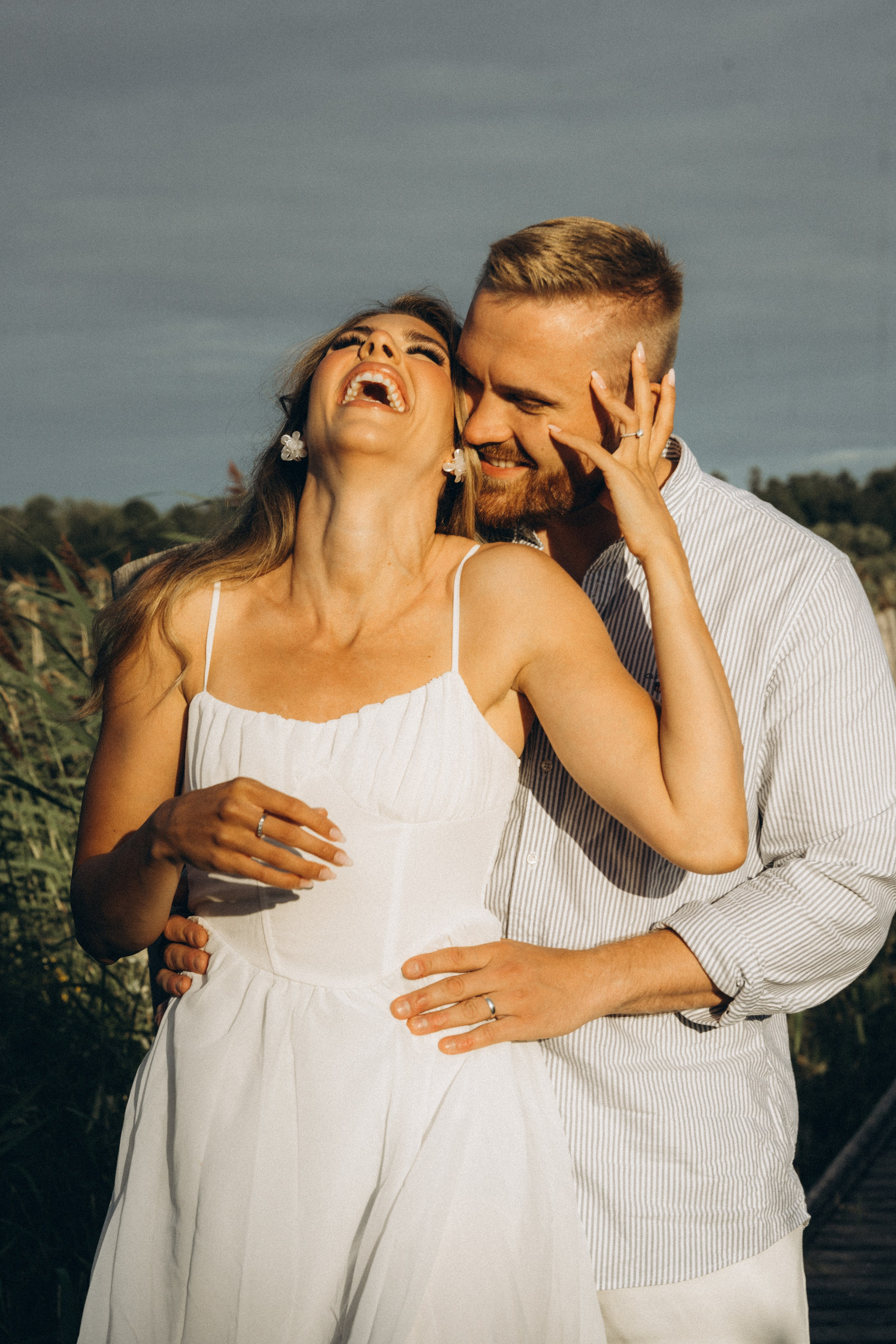 M&J. Wedding and potrait photographer in Helsinki Vickan O