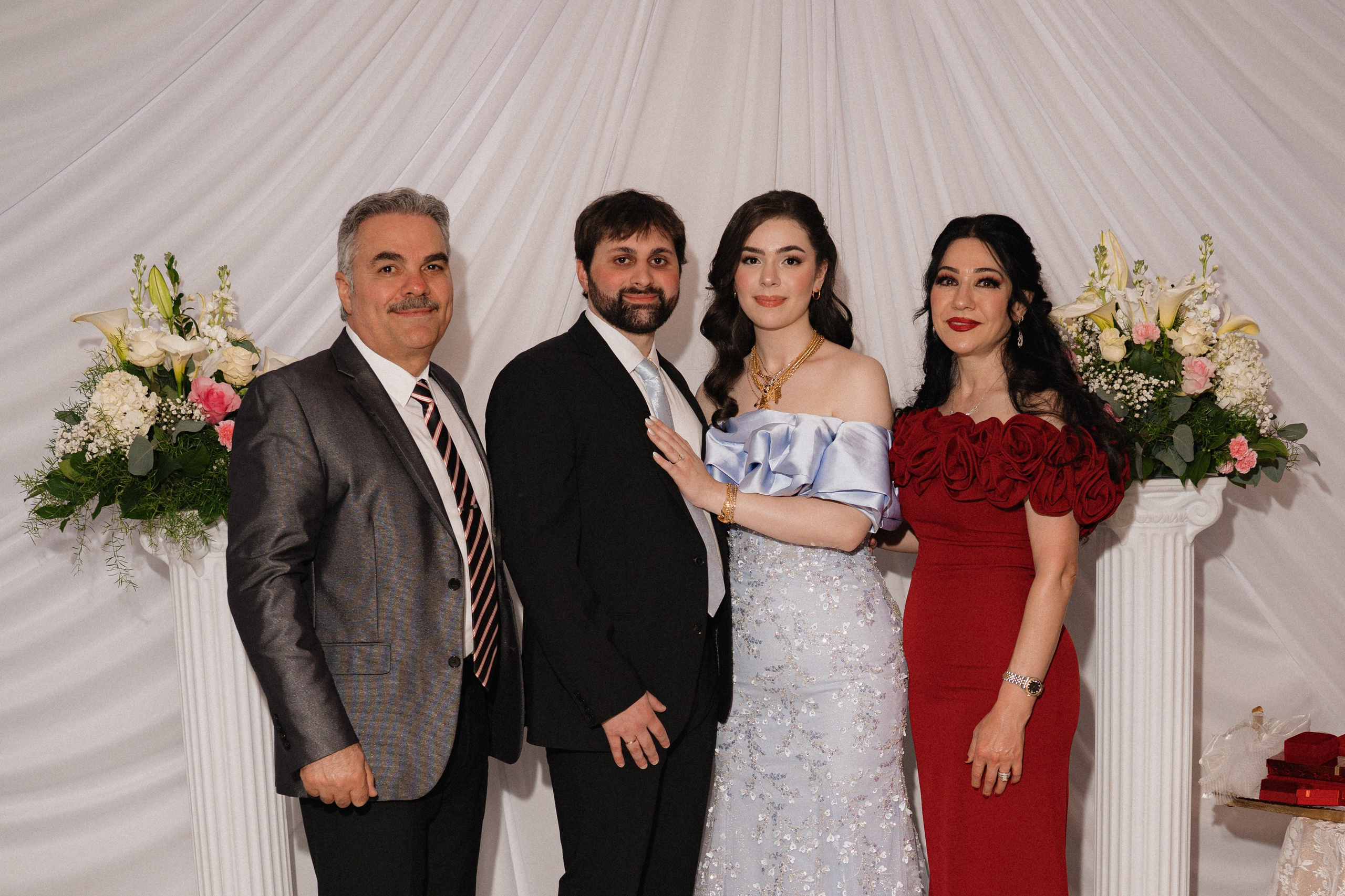 Rani and Noor’s engagement party. Photographer in Washington Sophia D