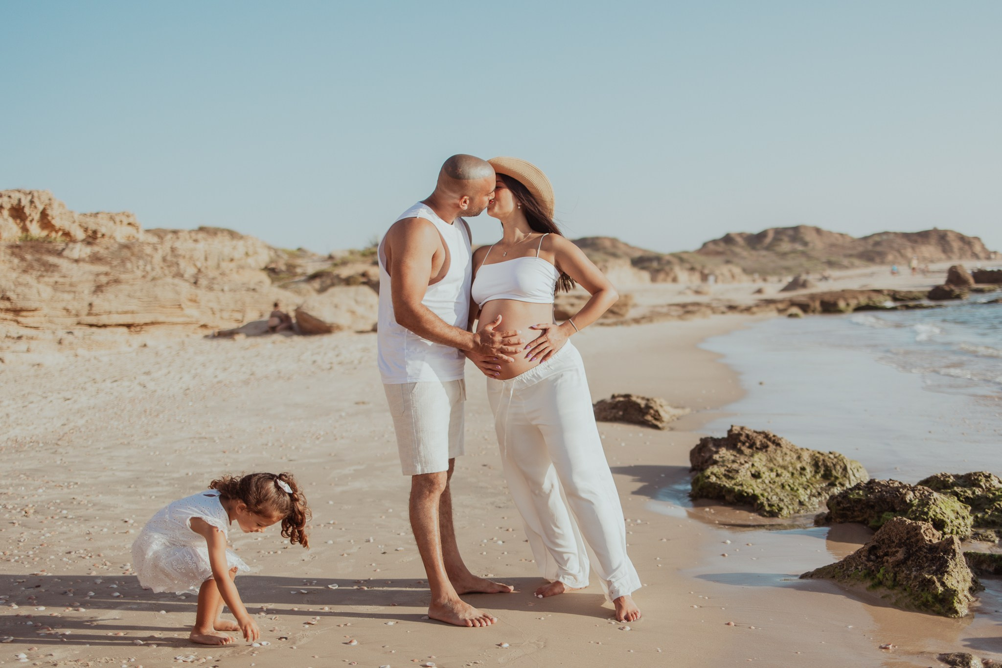הריון & משפחה בחוף ים. דף בית