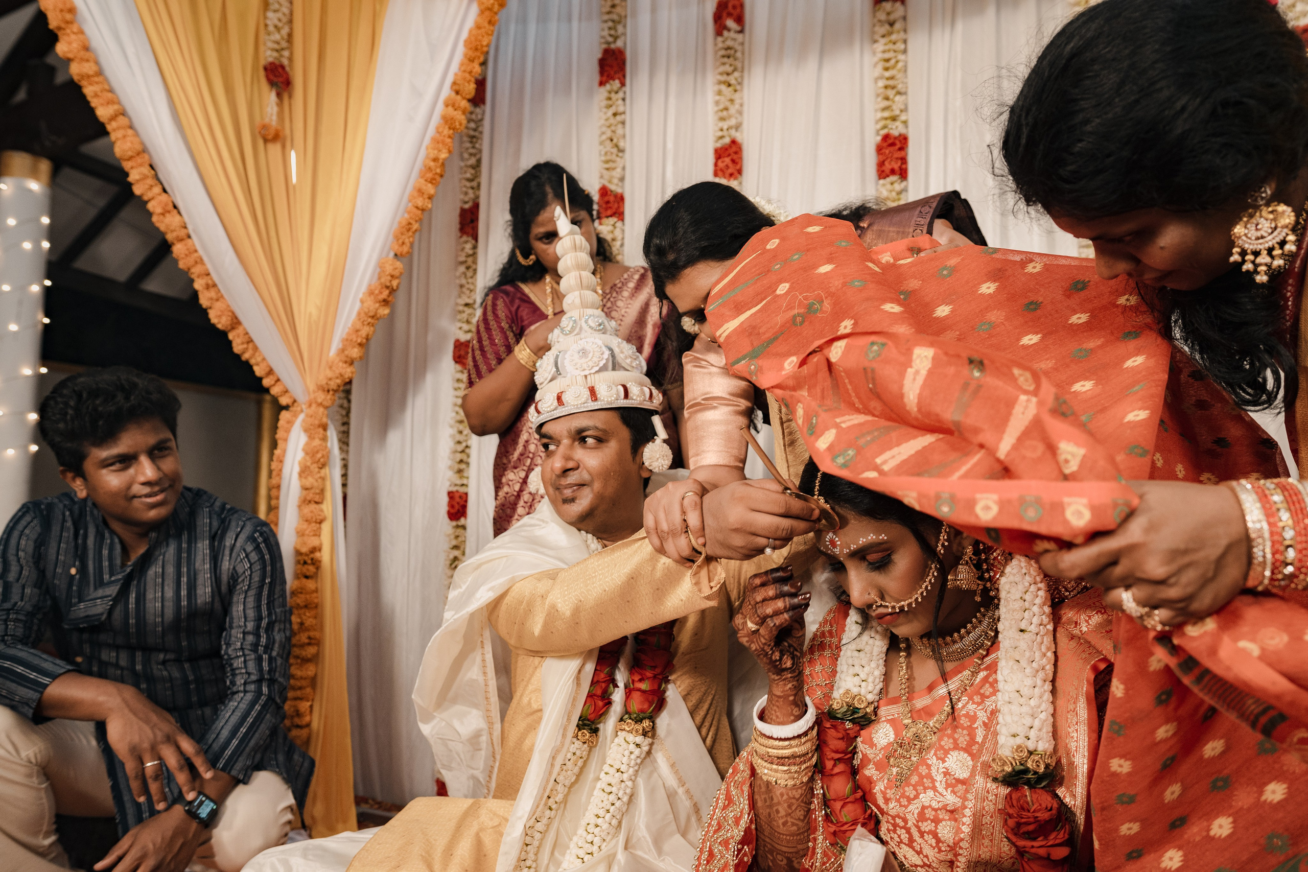 Sagaya & Rakesh. Agam Vizha